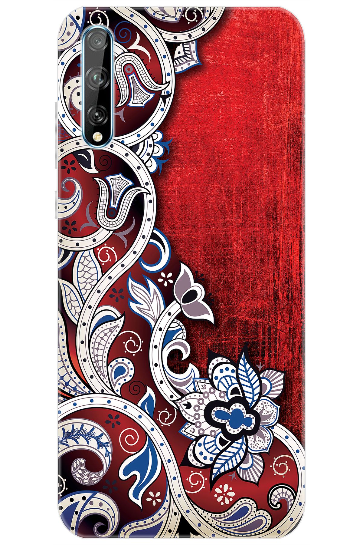 Ceppare Huawei Y8P (AQM-LX1) Uyumlu Kılıf Desen Baskılı Silikon Vektör Tasarım STK:539 CP-yUypaDs