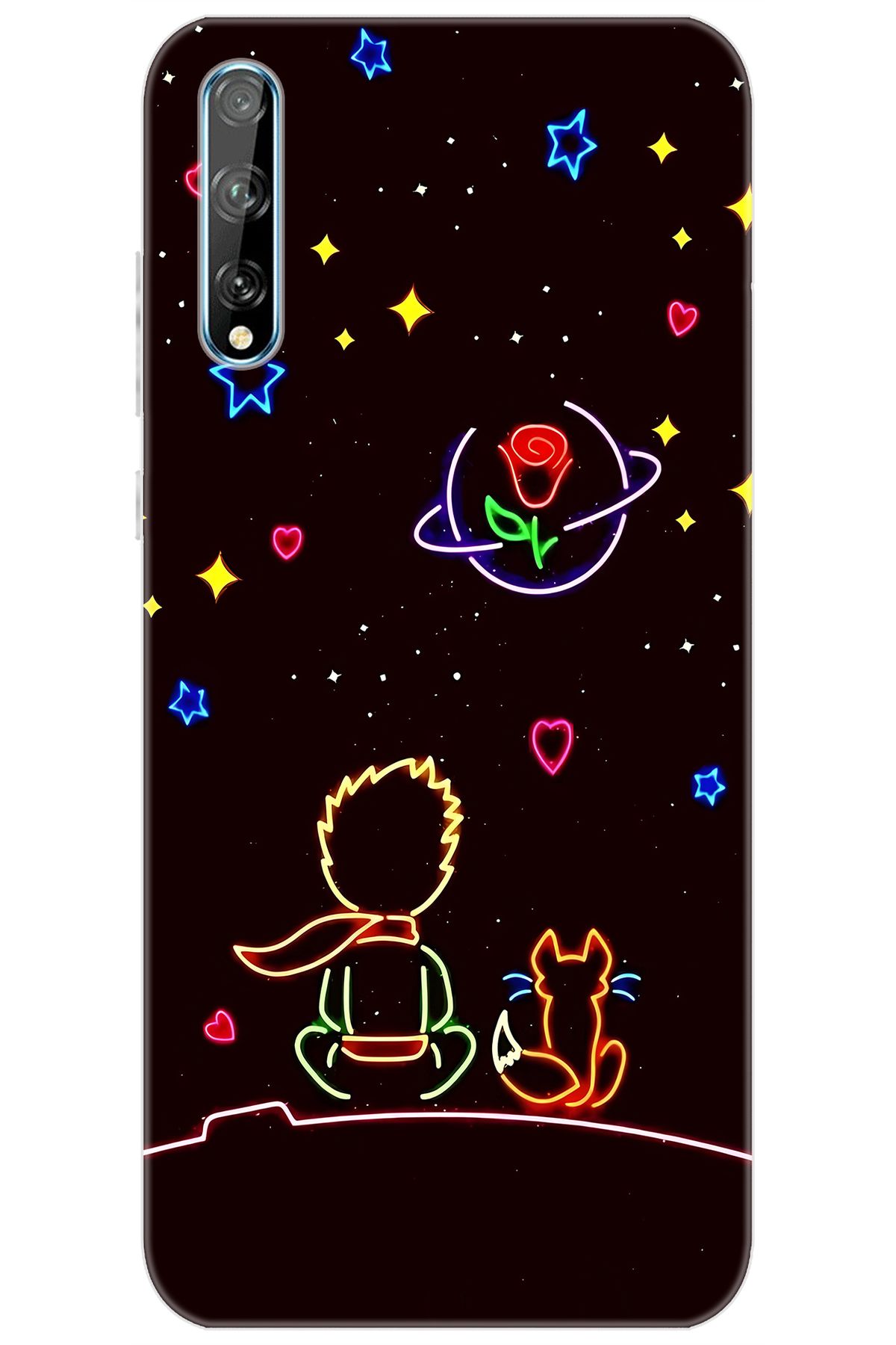 Ceppare Huawei Y8P (AQM-LX1) Uyumlu Kılıf Desen Baskılı Silikon Küçük Prens STK:642 CP-P0Tr94S