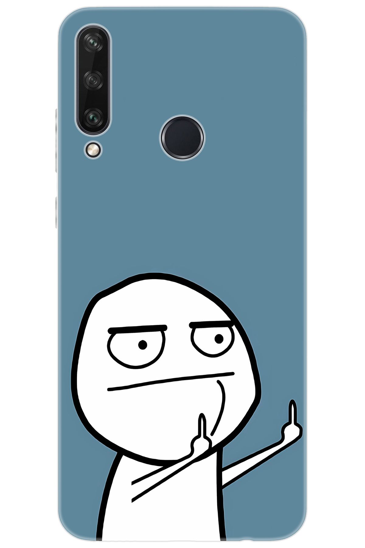 Ceppare Huawei Y6P (MED-LX9N) Uyumlu Kılıf Desen Baskılı Silikon Cute STK:1011 CP-Z5TUx7s