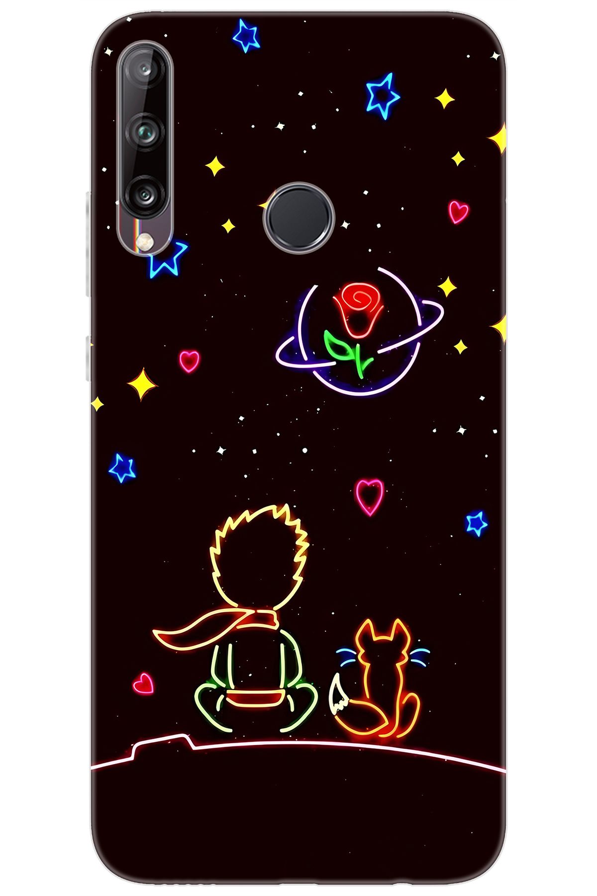 Ceppare Huawei Y7P (ART-L29) Uyumlu Kılıf Desen Baskılı Silikon Küçük Prens STK:642 CP-L2LC5Xl