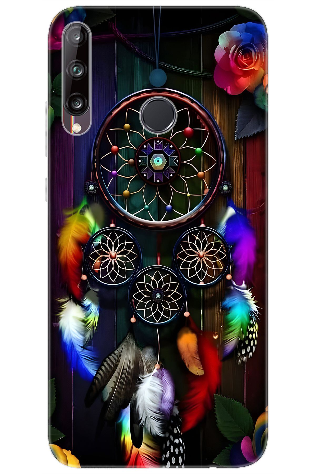 Ceppare Huawei Y7P (ART-L29) Uyumlu Kılıf Desen Baskılı Silikon Düş Kapanı STK:704 CP-dEGpdOy