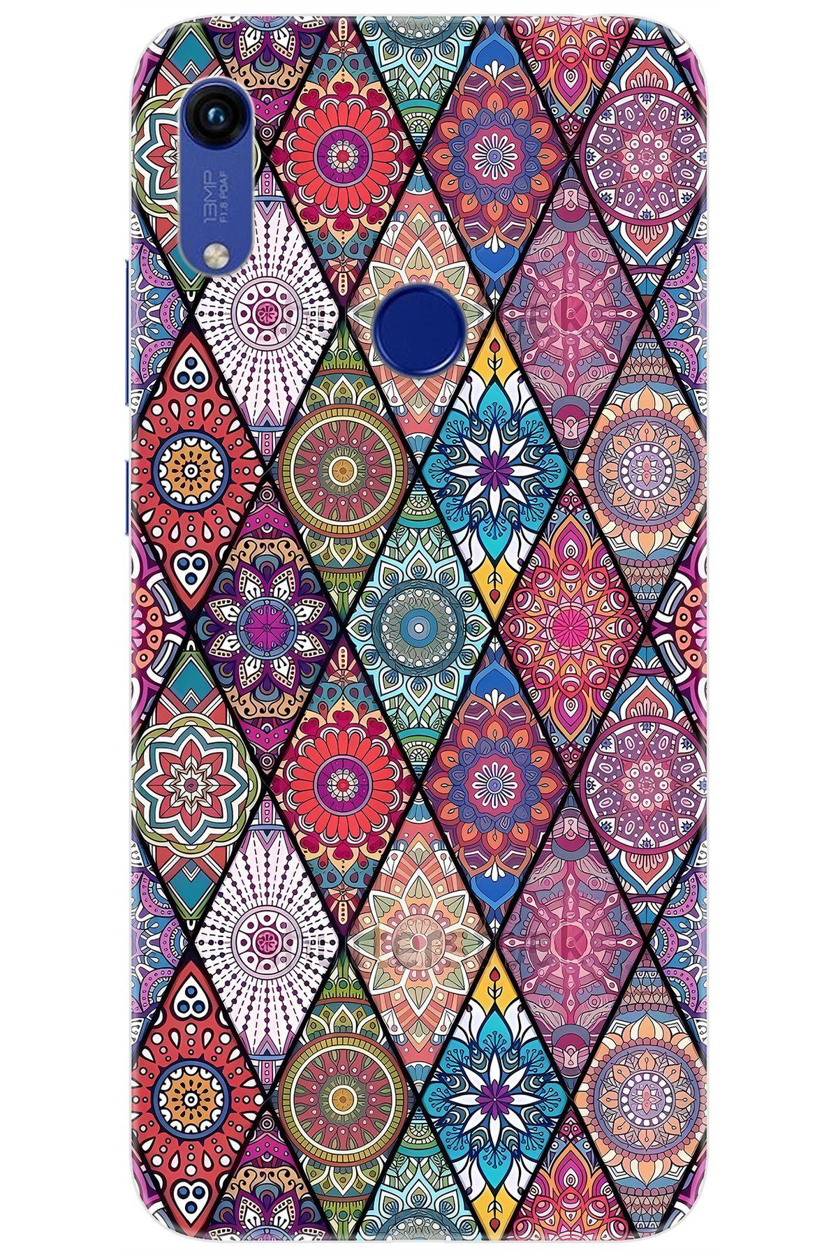 Ceppare Huawei Y6S 2019 (JAT-L41) Uyumlu Kılıf Desen Baskılı Silikon Kilim Tasarım STK:660 CP-J9b4KVd