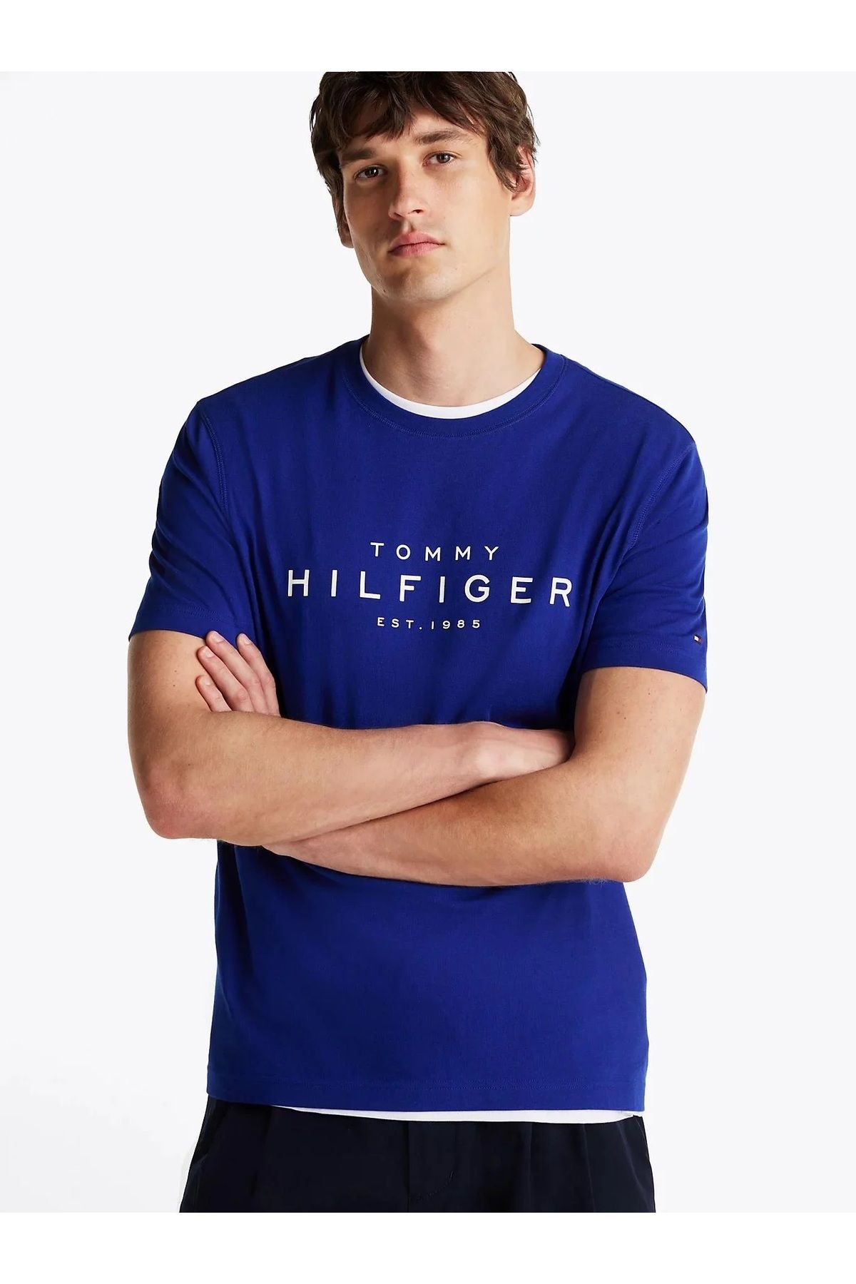 Tommy Hilfiger Sport __TommyHilfiger ERKEK ORGANİK PAMUK T-SHIRT