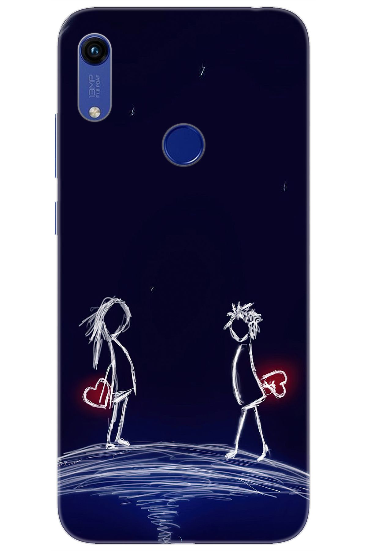 Ceppare Huawei Y6S 2019 (JAT-L41) Uyumlu Kılıf Desen Baskılı Silikon Aşk Tasarım STK:306 CP-qIhNNZf