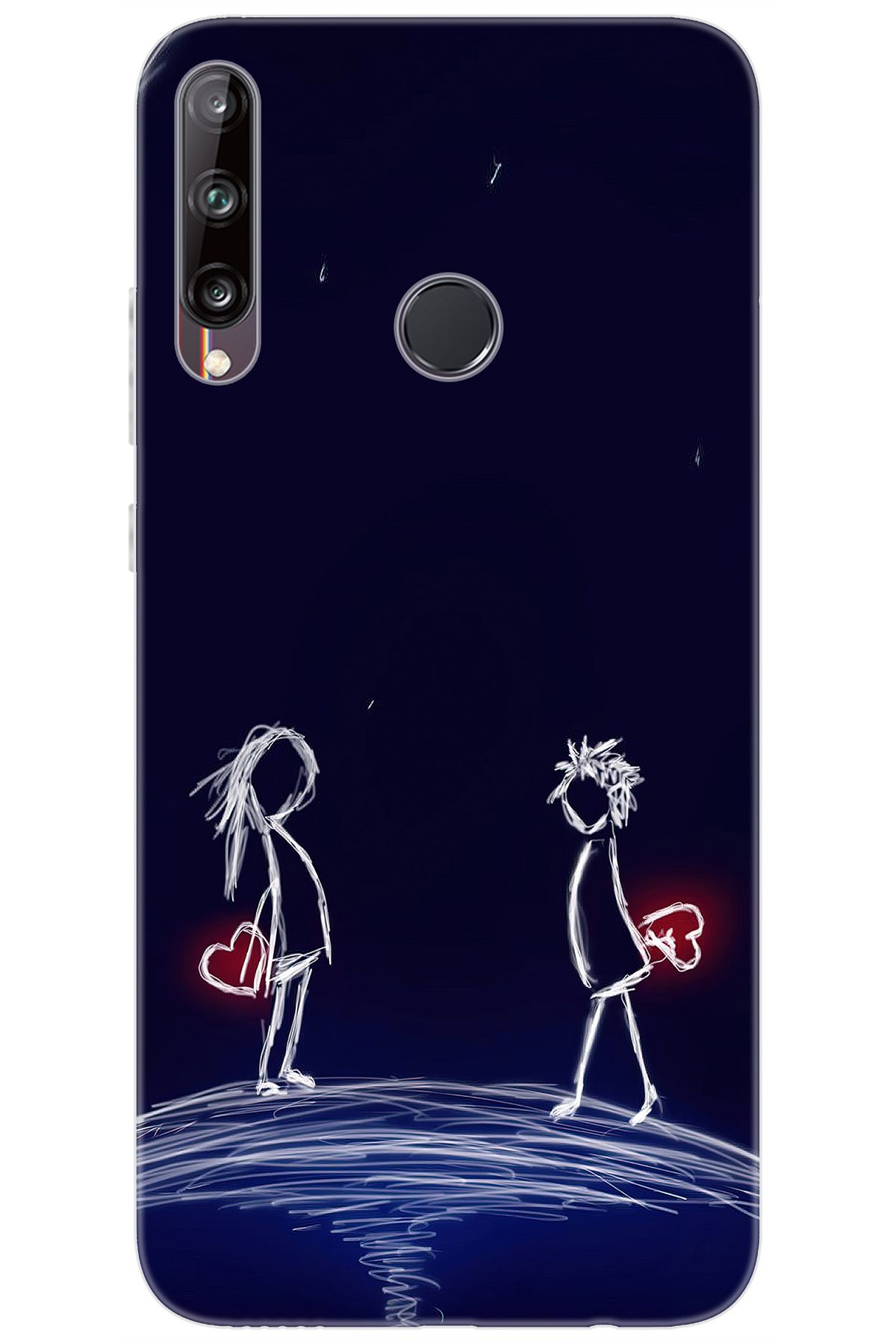 Ceppare Huawei Y7P (ART-L29) Uyumlu Kılıf Desen Baskılı Silikon Aşk Tasarım STK:306 CP-7EBCW6V