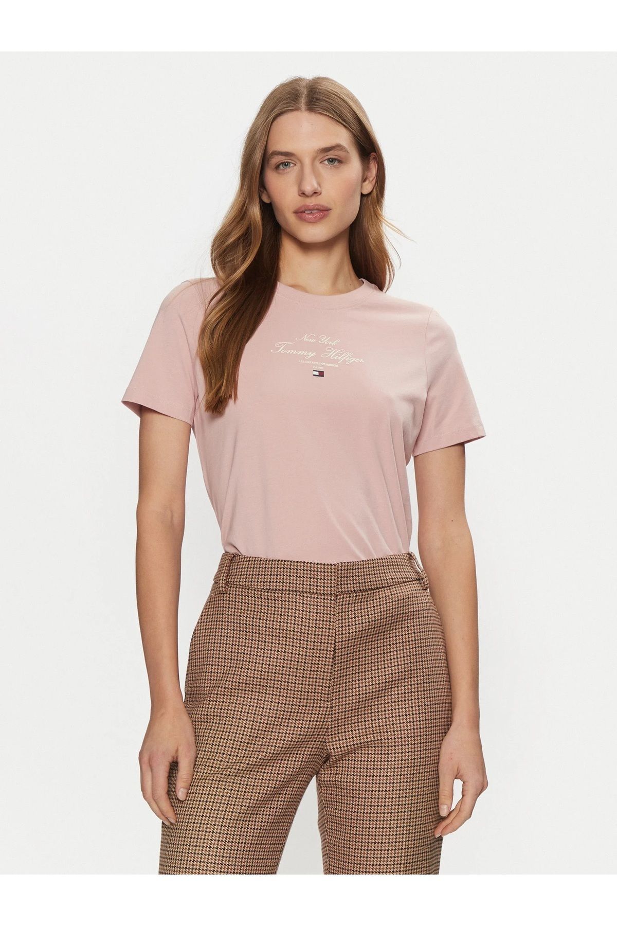 Tommy Hilfiger Sport _.TommyHilfiger Organik Pamuk T-Shirt Regular Fit