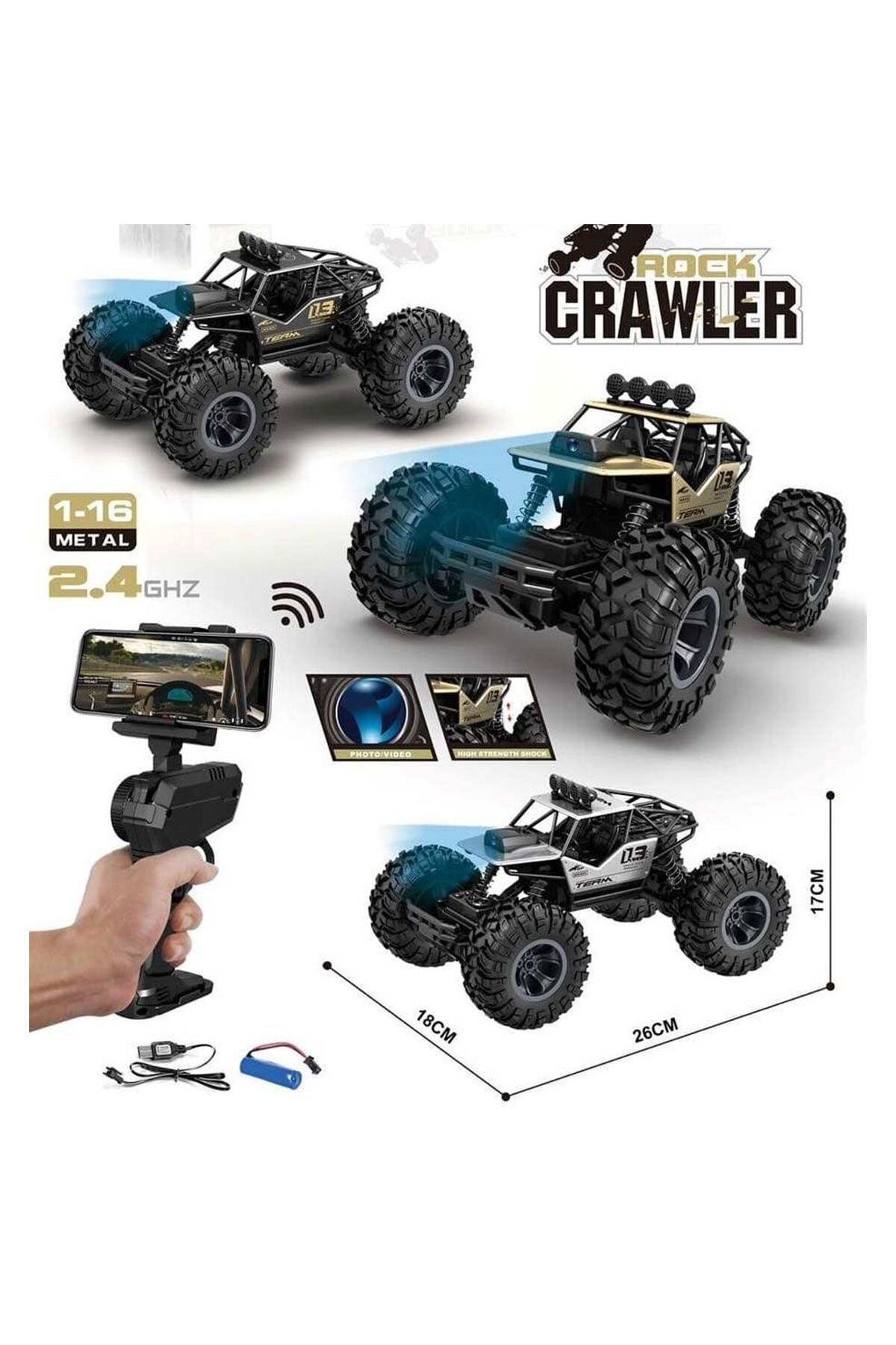 OEM 2095 1 16 4X4 Wifi Kameralı Rock Crawler -Gepettoys