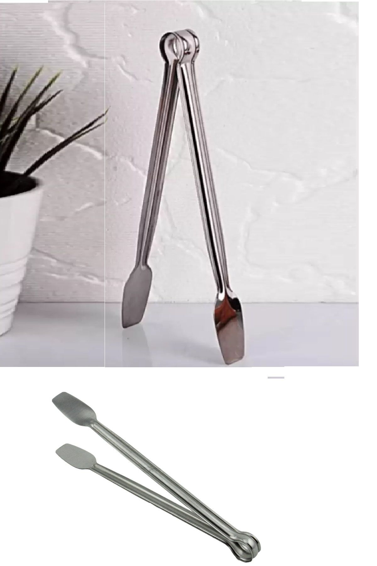 OEM Paslanmaz Mutfak Maşası - 27 Cm Mangal Barbekü Maşası