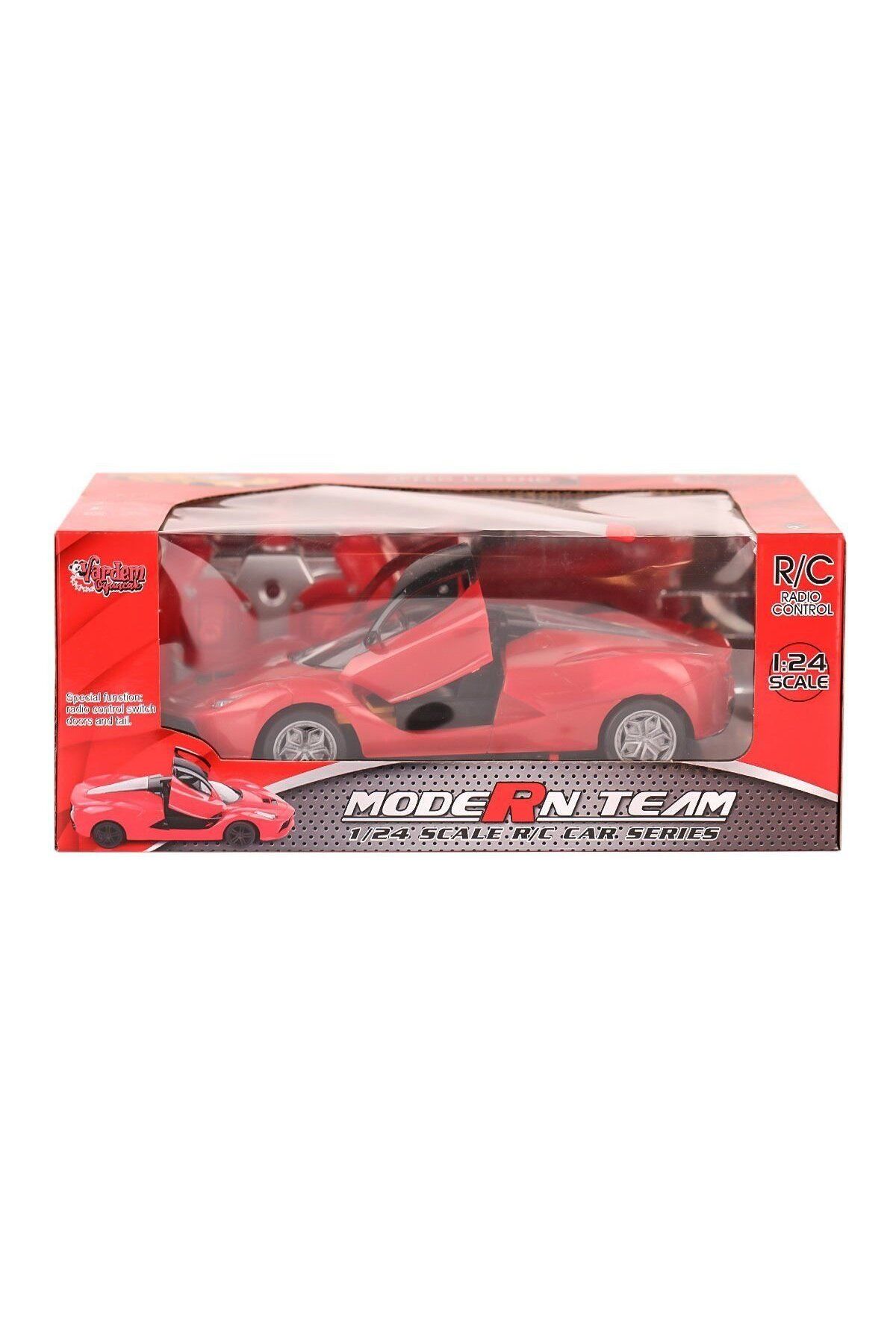 OEM RG-1382-9-11 Kumandalı Kapıları Açılabilir Işıklı Spor araba 1:24
