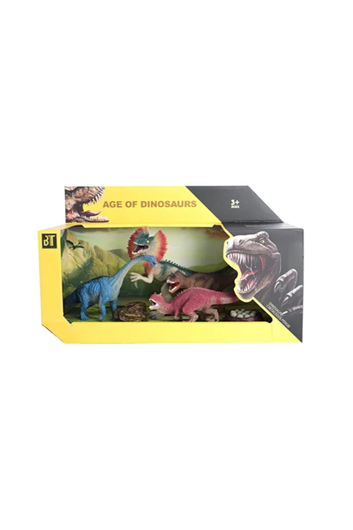 OEM Aksesuarlı Model Dinozor Seti 4 lü