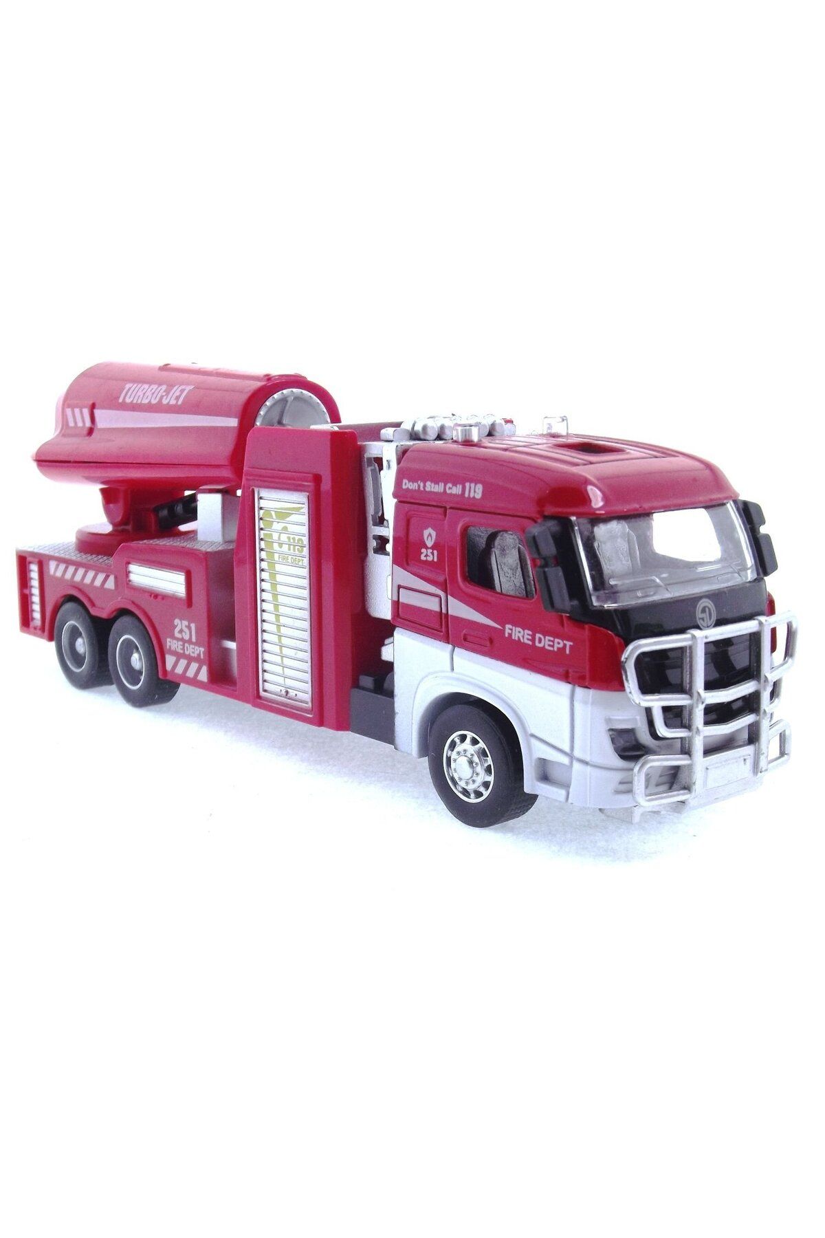 OEM Die Cast Model Çek Bırak Turbo Jet İtfaiye Kamyonu