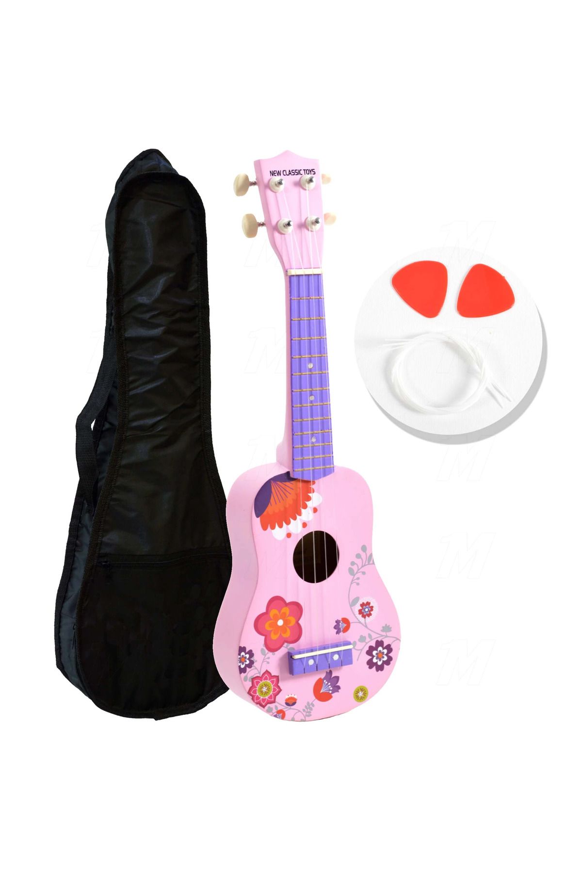 OEM Soprano Ukulele Öğrenme Seti KA225PNK