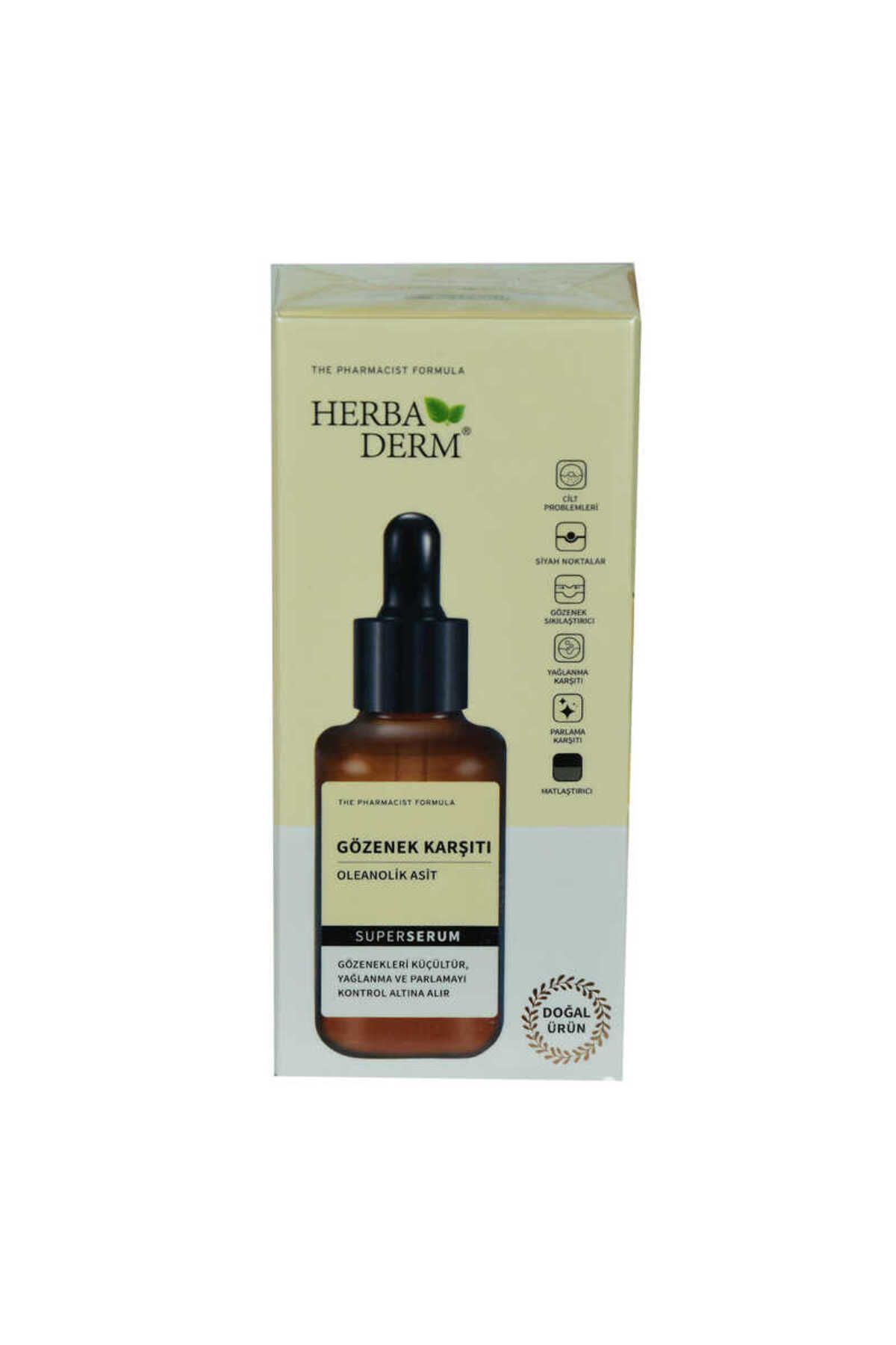 OEM Superserum Oleanolik Asit Gözenek Karşıtı Doğal Yüz Serumu 30 ML