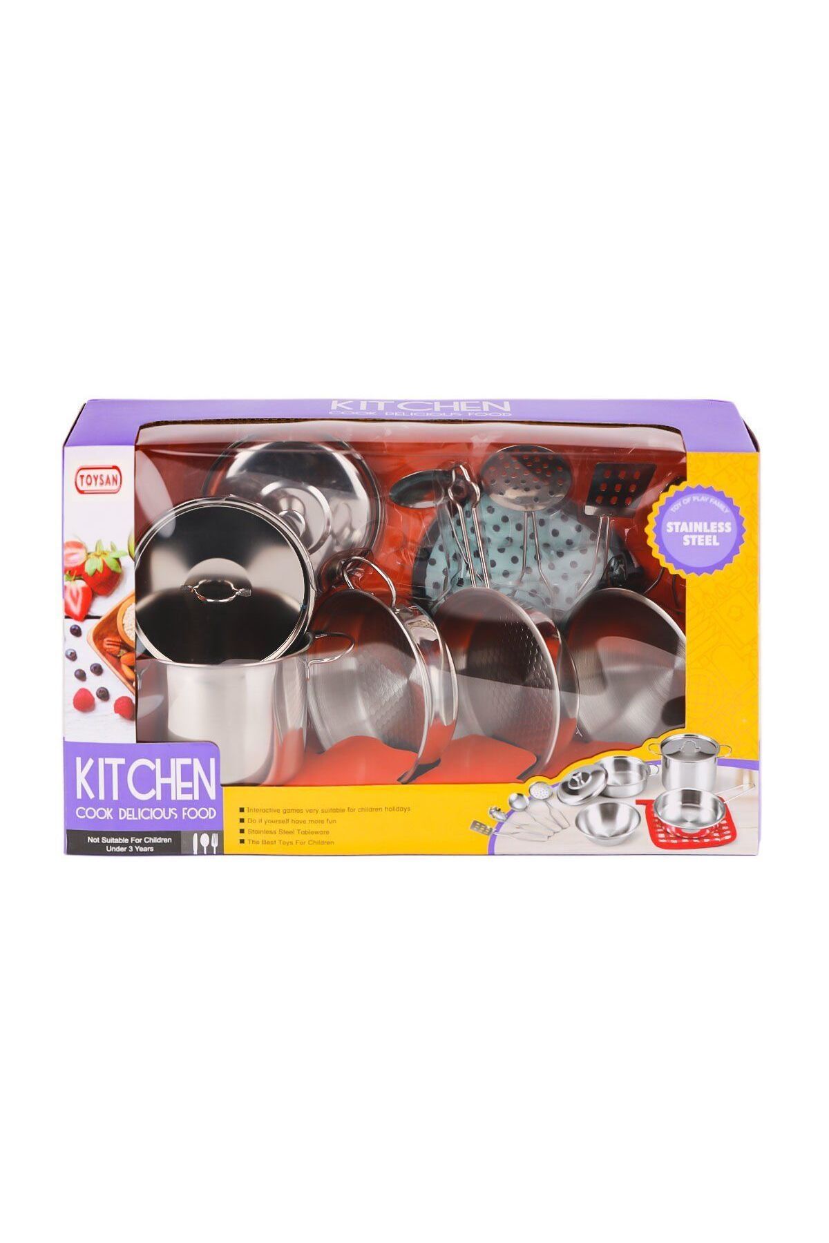 OEM 666-B8 Metal Çay Seti -Toysan Oyuncak