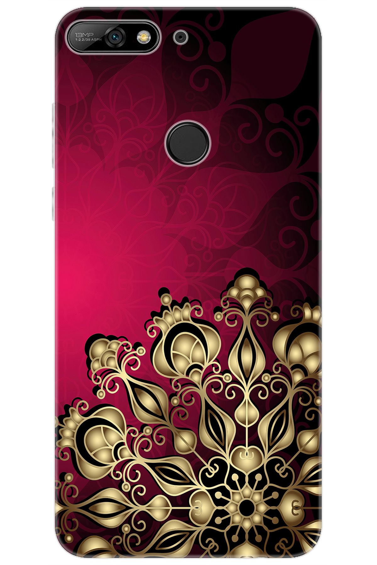 Ceppare Huawei Y7 PRO 2018 (LDN-LX2) Uyumlu Kılıf Desen Baskılı Silikon Desen Tasarım STK:273 CP-Dy94DSJ