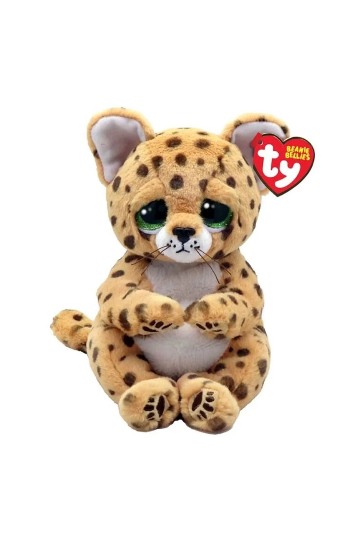 OEM Ty Beanie Bellies Oturan Peluş Leopar Lloyd 30 cm