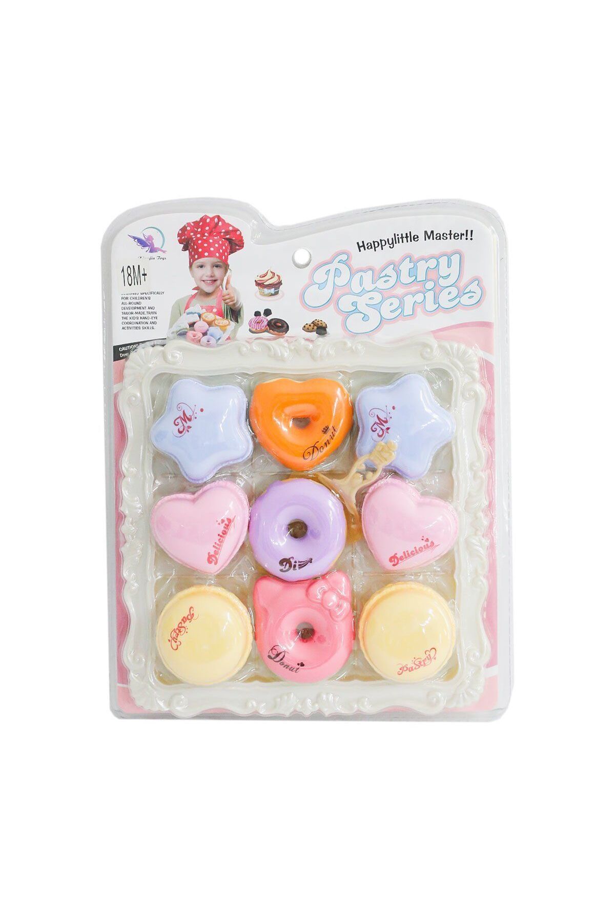 OEM B88-4 Kartela Tepsili Şirin Kurabiye Seti -Birliktoys
