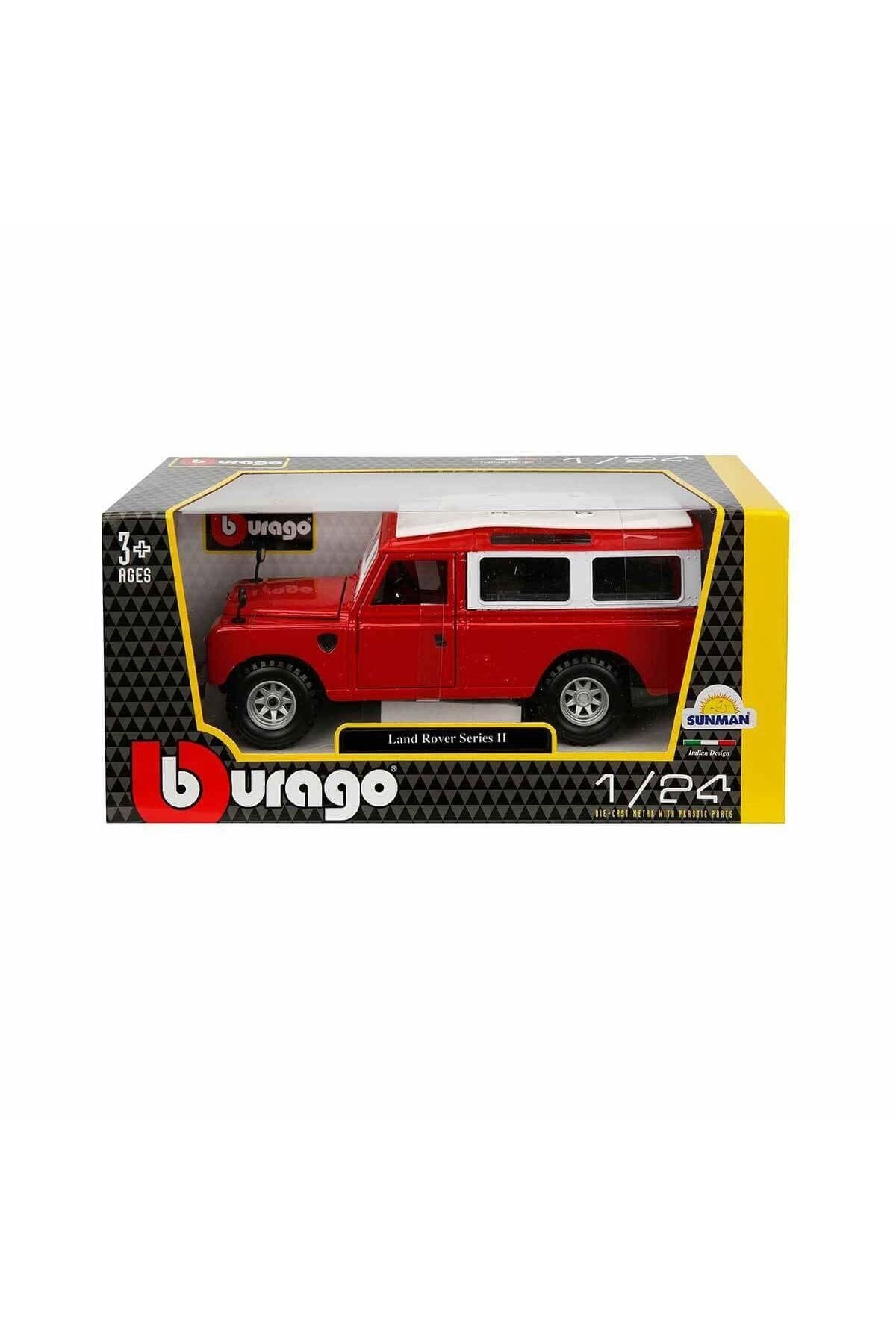 OEM 22063 Land Rover Series II Model Araba 1:24 Kırmızı -Sunman