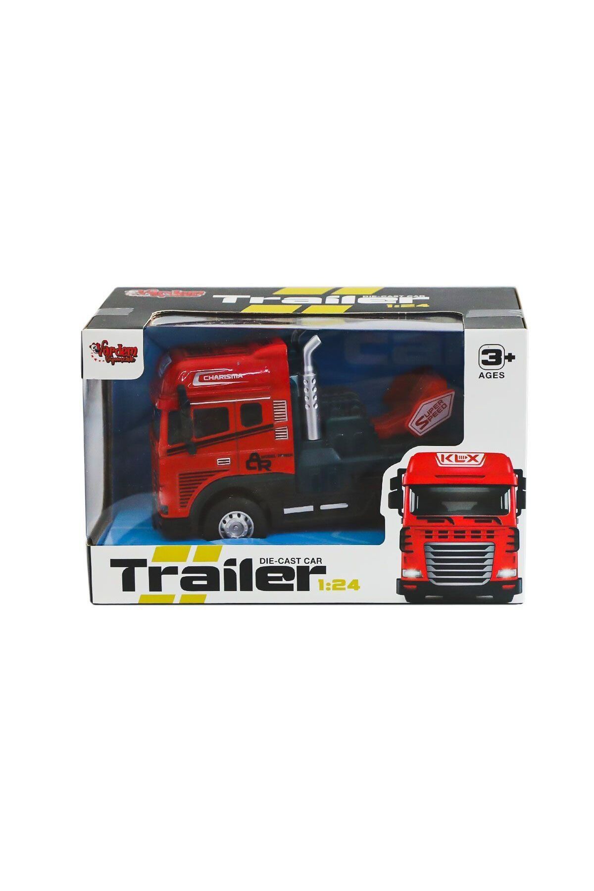 OEM KLX600-344 Sürtmeli Işıklı Müzikli Çekici Tır Kafası 1:24