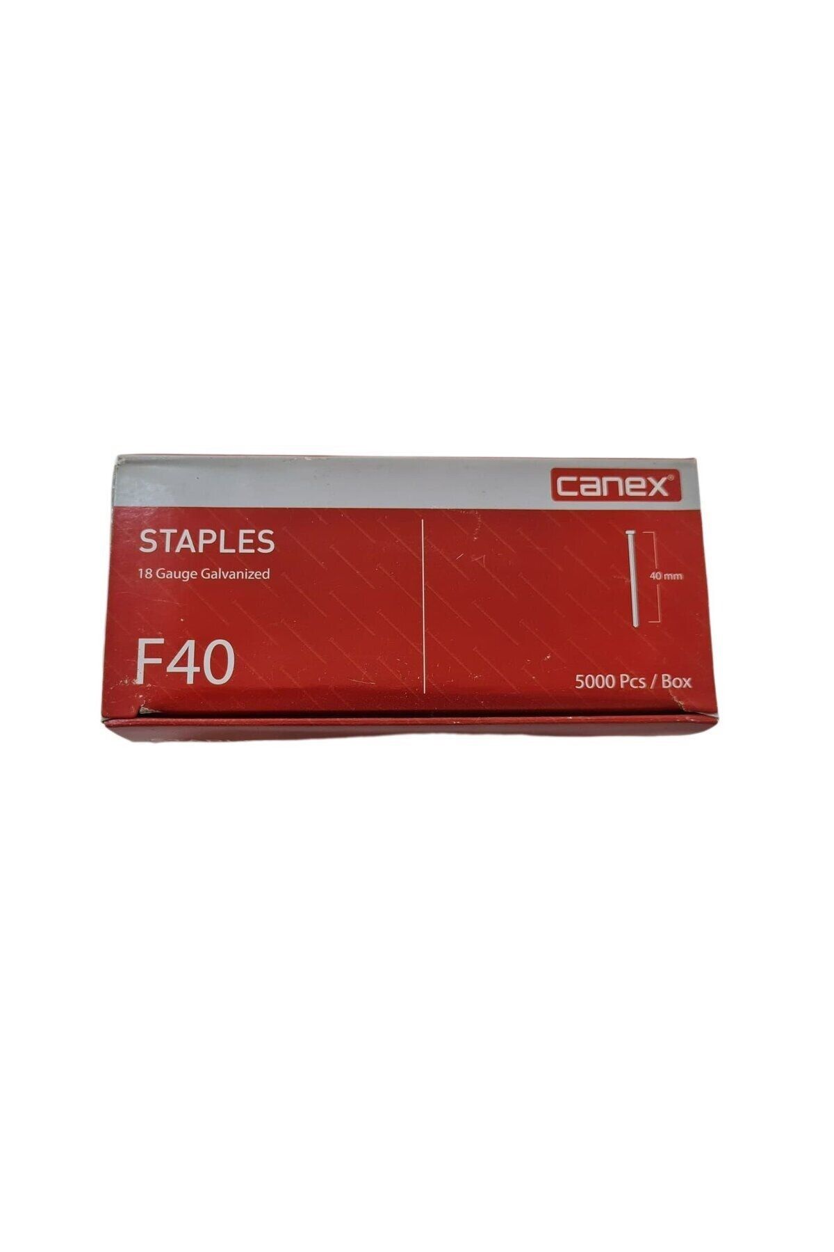 CANEX F40 Tabanca Çivisi | 40mm Uzunluk | Dayanıklı ve Uzun Ömürlü