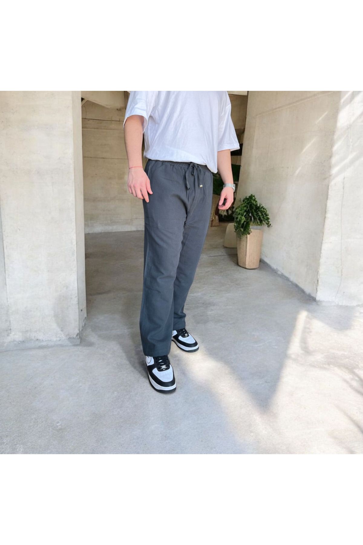 Roil Wear Keten Kozmik Baggy Pantolon