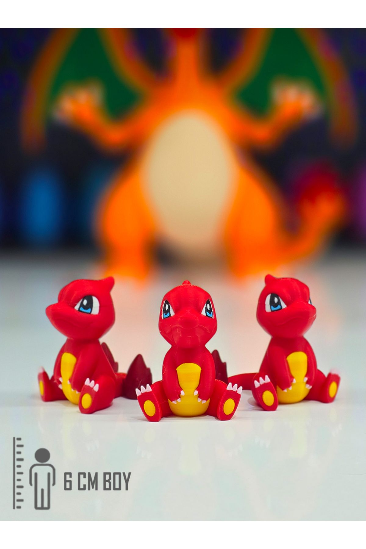 Suelo Butik Pokemon Charmeleon Figürü Pokemon Figür Oyuncakları 6 Cm (1 Adet)