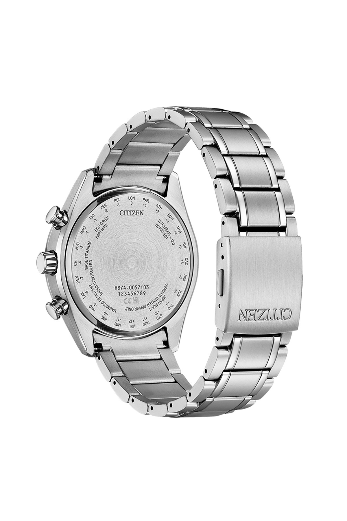 Citizen Eco-Drive Radio Controlled Titanium BY1018-81H Erkek Kol