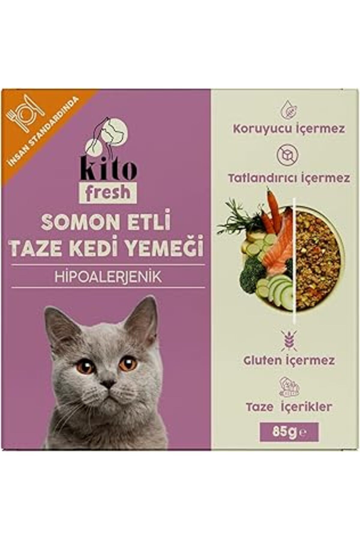 karadağsb Kito Fresh Somon Etli Kedi Yemeği