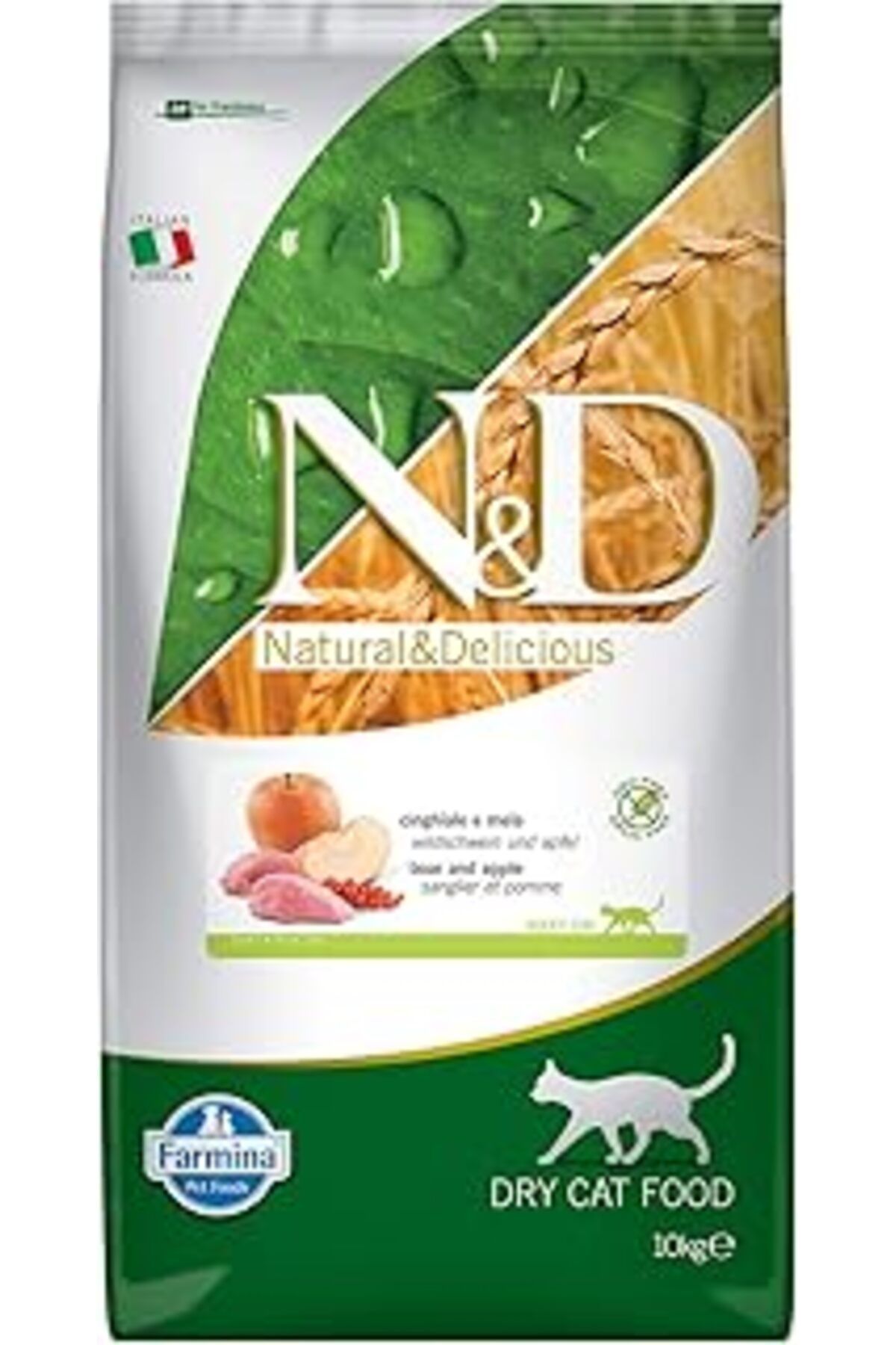 karadağsb N&D Prime Tahılsız Kedi Yaban Domuzu & Elma Yetişkin 10 Kg