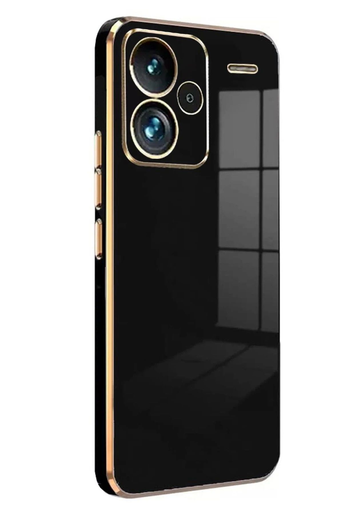 NewFace Xiaomi Redmi Note 13 Pro Plus Kılıf Volet Silikon - Siyah YNSMR