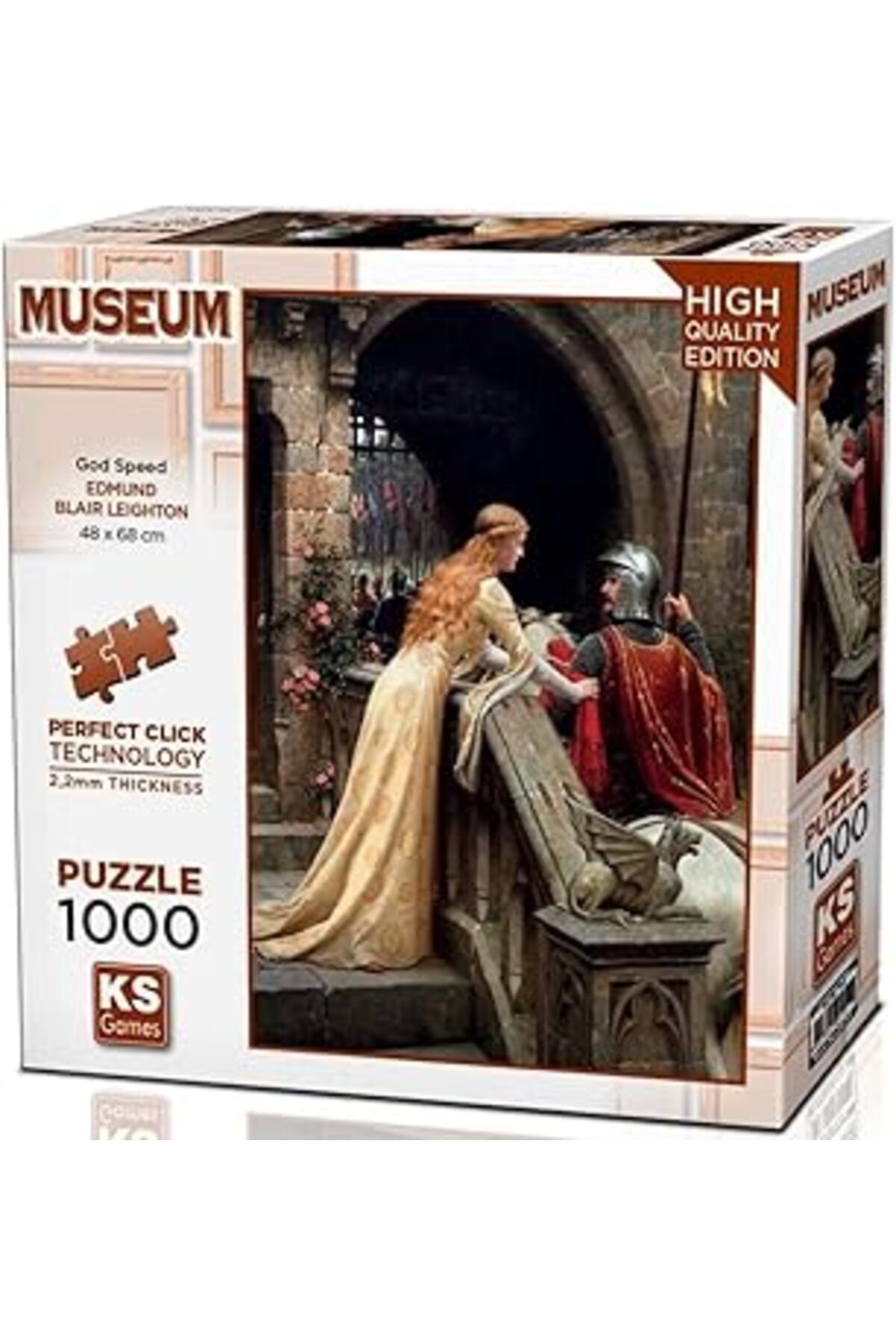 karadağsb Ks Games 1000 Parça God Speed Puzzle (Şövalye)