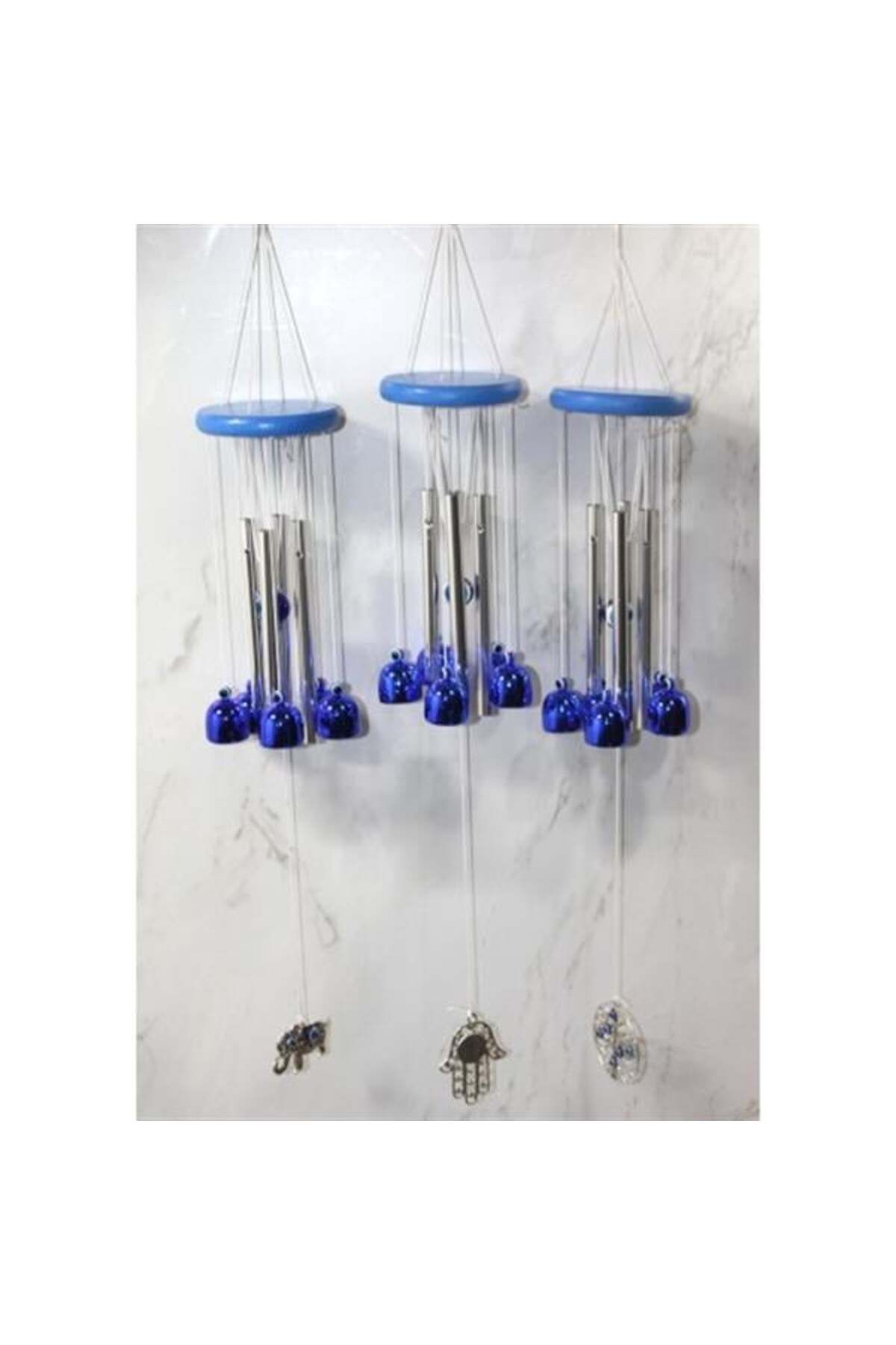 Mu Art Ahşap Metal Rüzgar Çanı Model 2