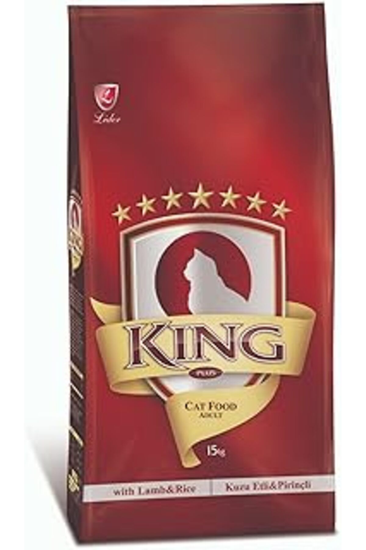 karadağsb King Plus Kuzu Etli Ve Pirinçli Yetişkin Kedi Maması 15 Kg