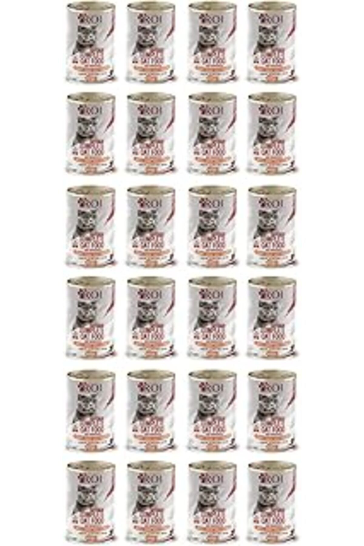 karadağsb Roi Yüksek Proteinli Somonlu Yetişkin Kedi Konservesi 415 Gr.X 24 Adet,%95 Hayvansal Protein