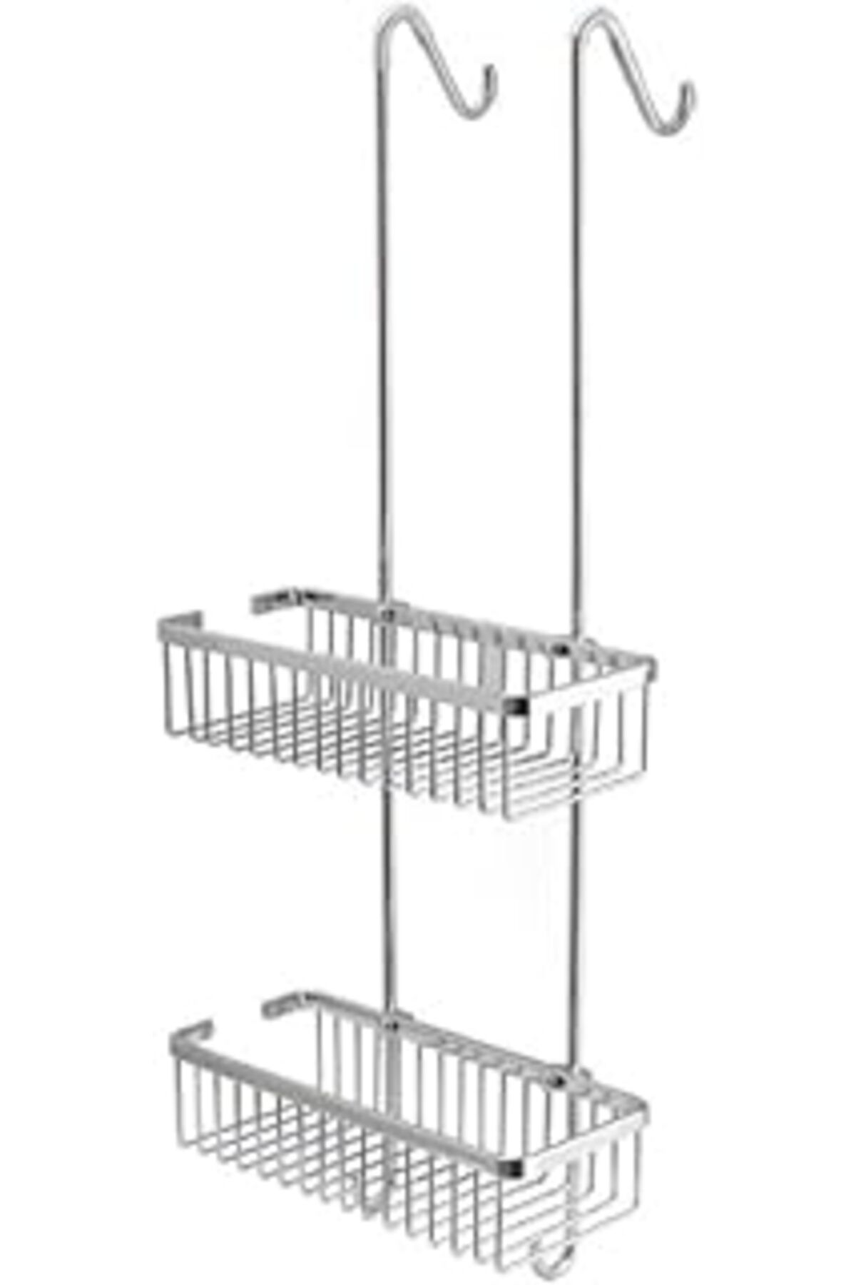 karadağsb System Banyo Duş Raf Sistemi Krom Renk 702X214X282 Mm