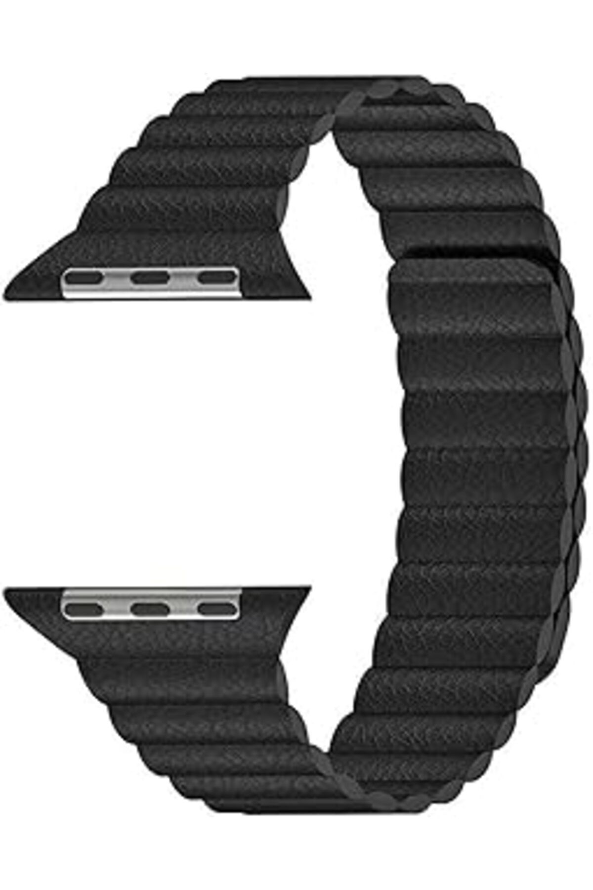 karadağsb Microsonic Apple Watch Series 1 38Mm Twist Leather Loop Kordon (Apple Watch Series 1 38Mm Ile Uyuml