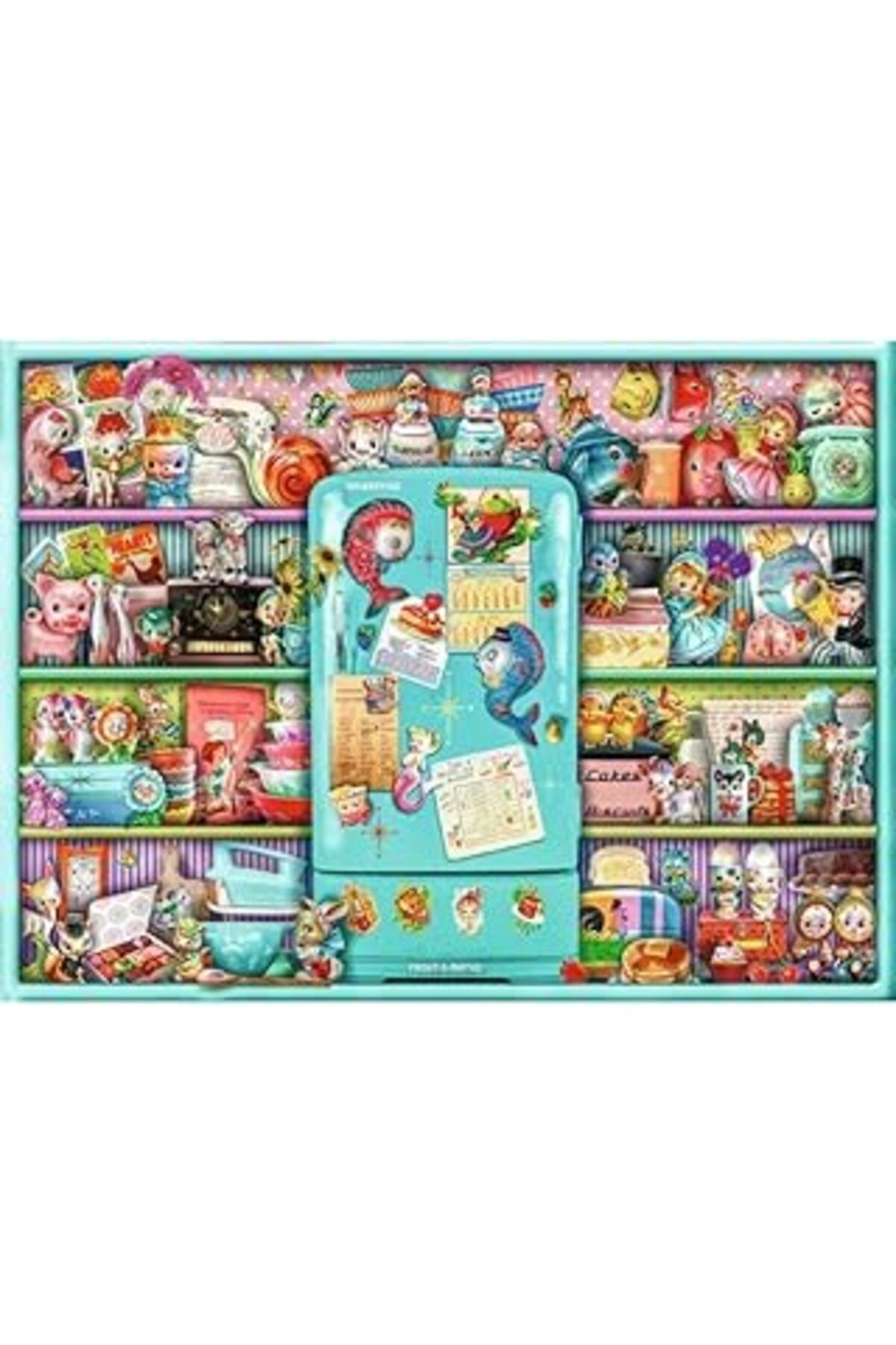 karadağsb Ravensburger 500P Puz Renkli Mutfak Yapboz