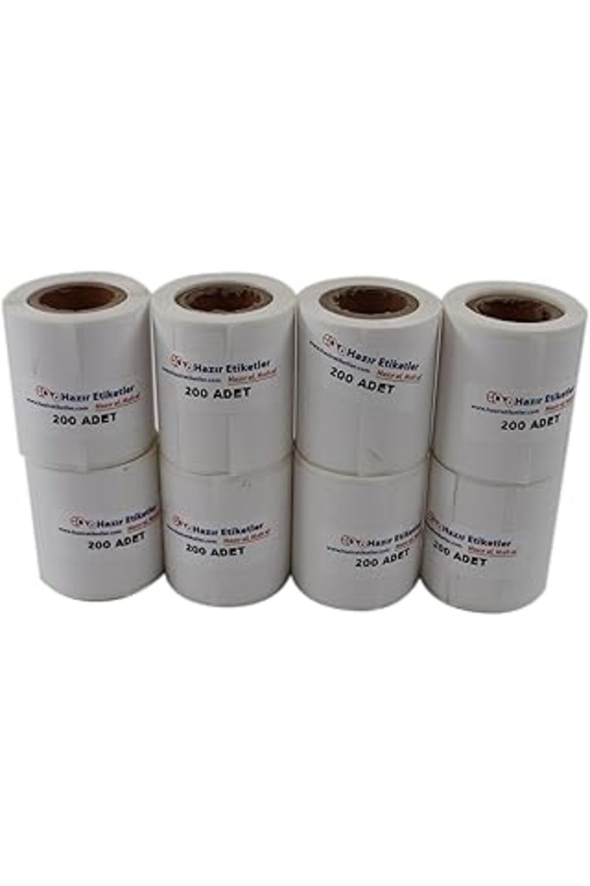 robotrend Hazır Etiketler , Hazır Al Hızlı Al Pp Termal Etiket 50Mm X 30Mm Ruloda 200 Li 8 Rulo Toplam 1600 A