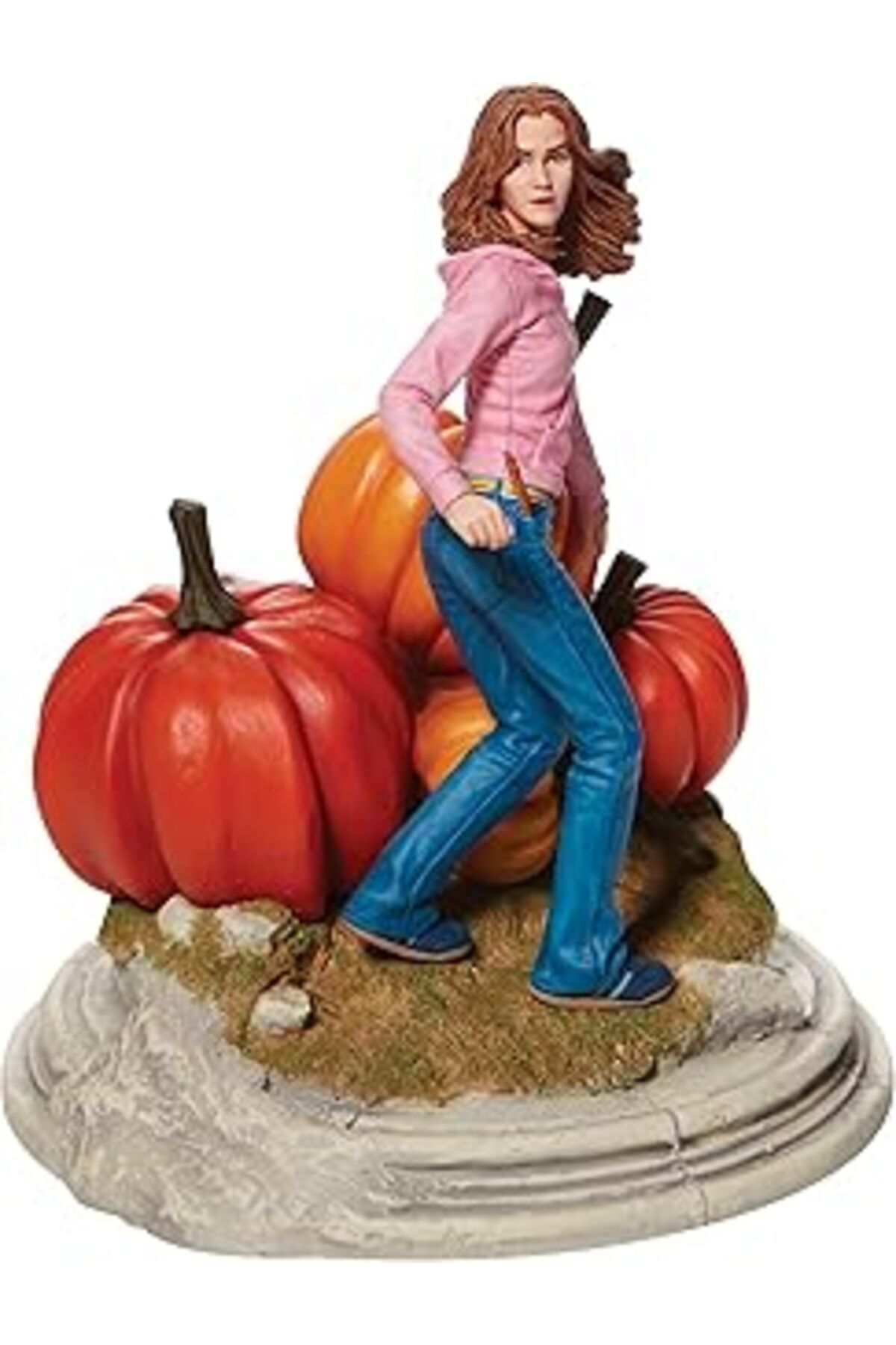 karadağsb Enesco Harry Potter Büyücü Dünyası Hermione Granger Üç Yıl Heykelcik, 22,5 Cm, Çok Renkli