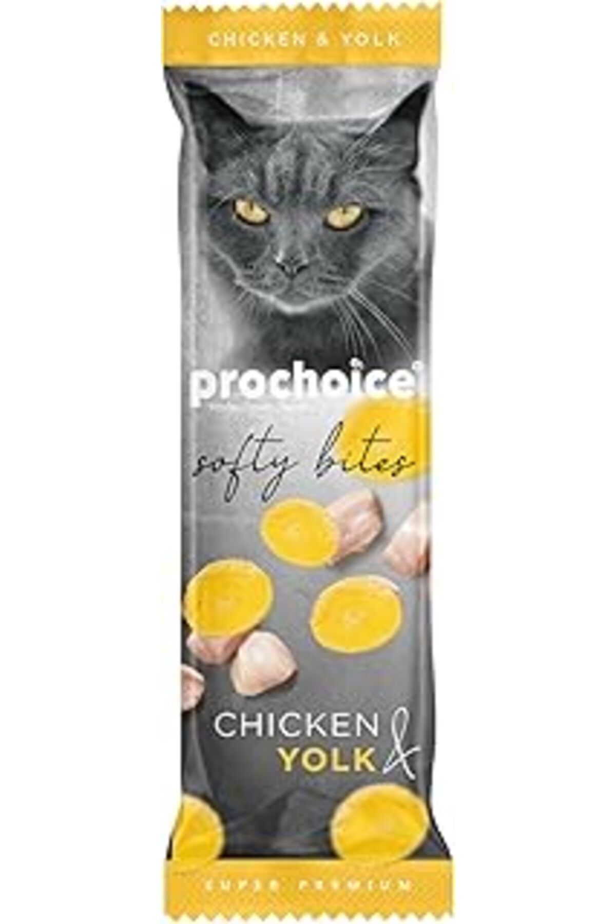 karadağsb Prochoice Softy Bites Chicken Ve Yolk Kediler Için Yumuşak Atıştırmalık 10 Gr X 24 Adet