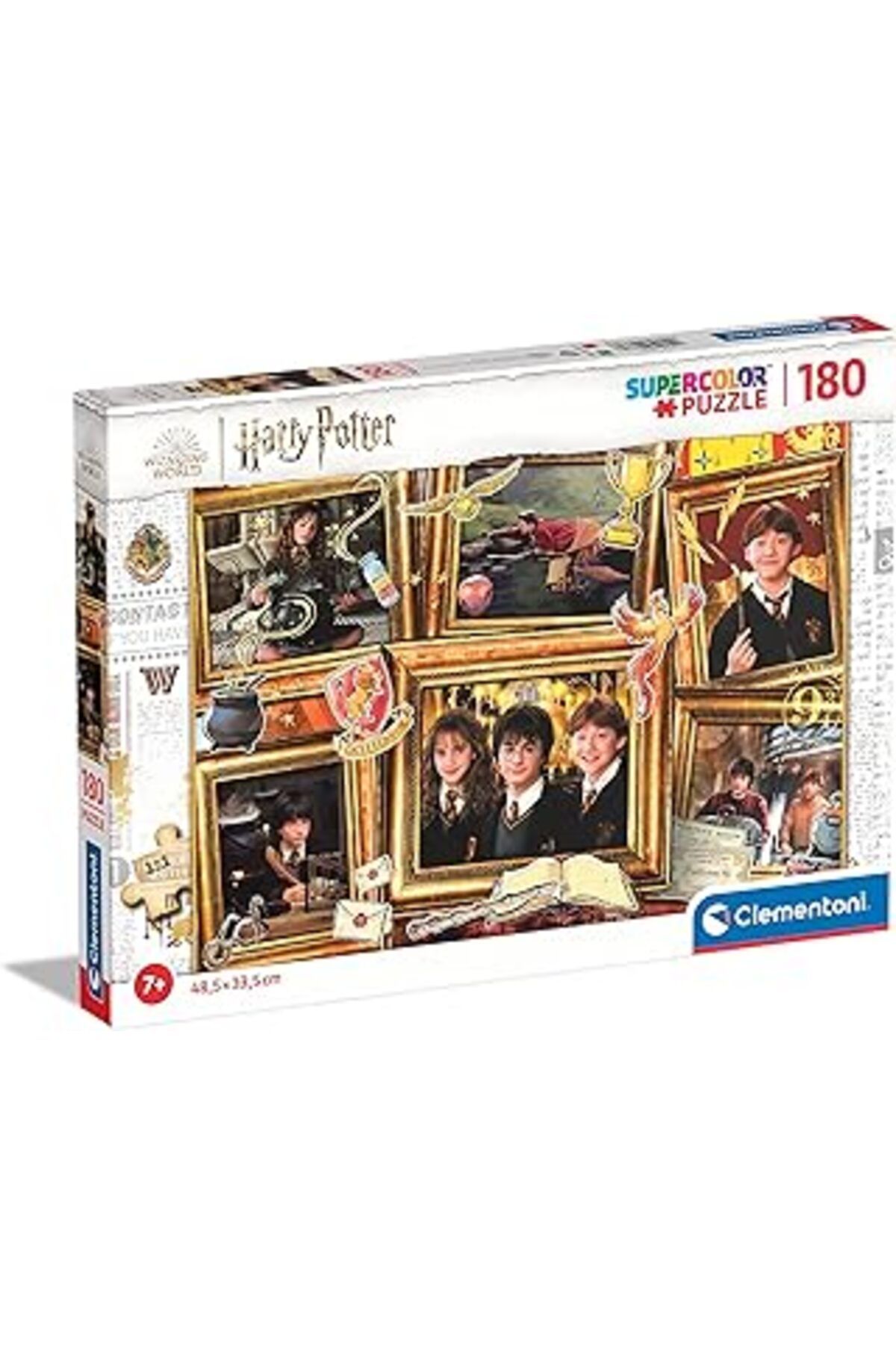NZM TİCARET 29781 Supercolor Harry Potter Yapboz, 180 Parça, 7 Yaşından Itibaren, Renkli Yapbozu, Parlaklık Ve