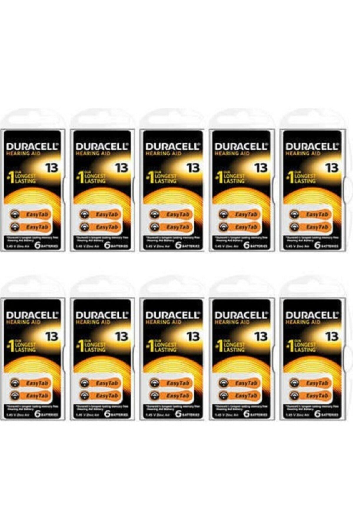 Techno Stock 13 Numara Kulaklık Pili 10 Paket 6'lı