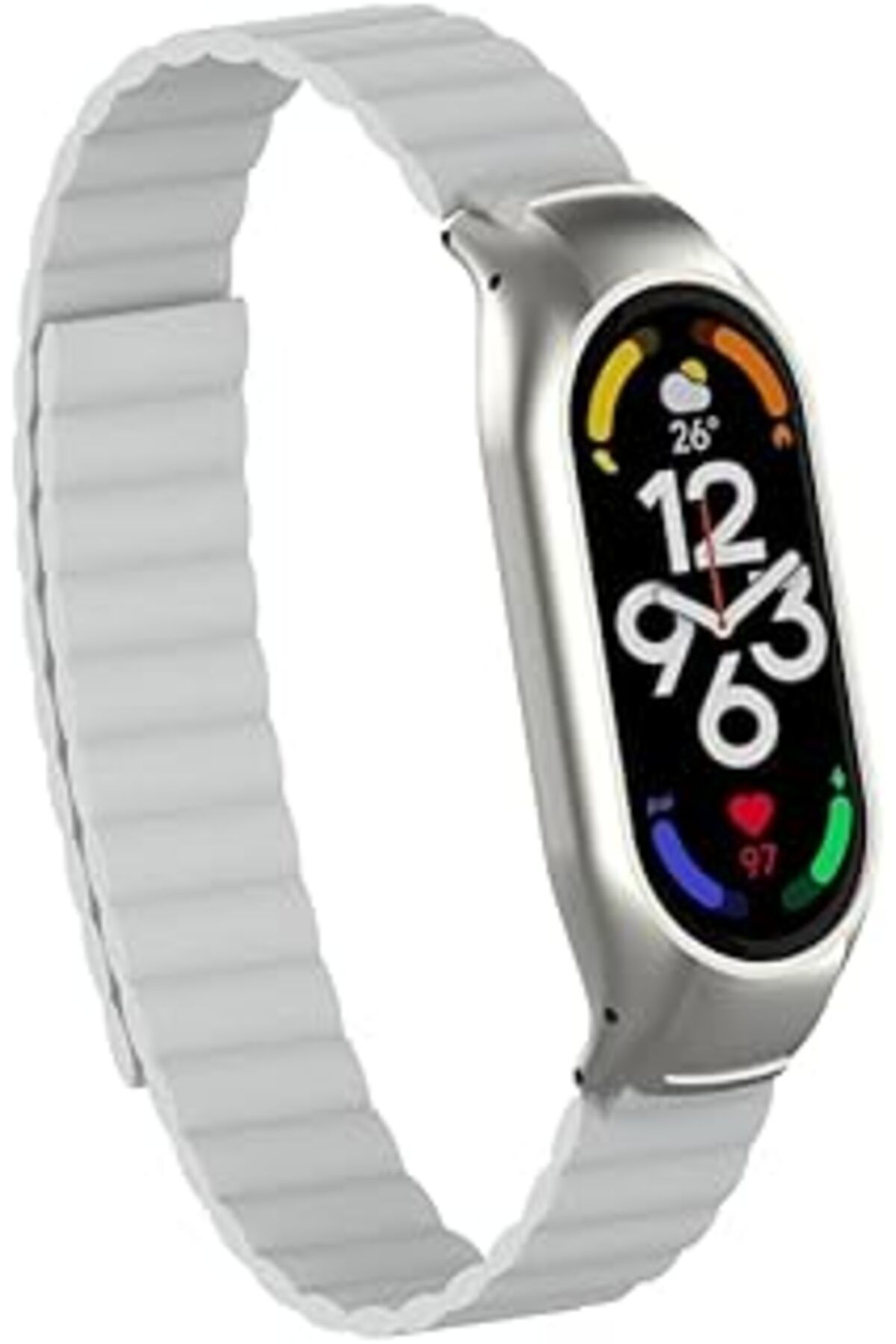 karadağsb Zore Xiaomi İle Uyumlu Mi Band 7 Krd-69 Kordon Beyaz