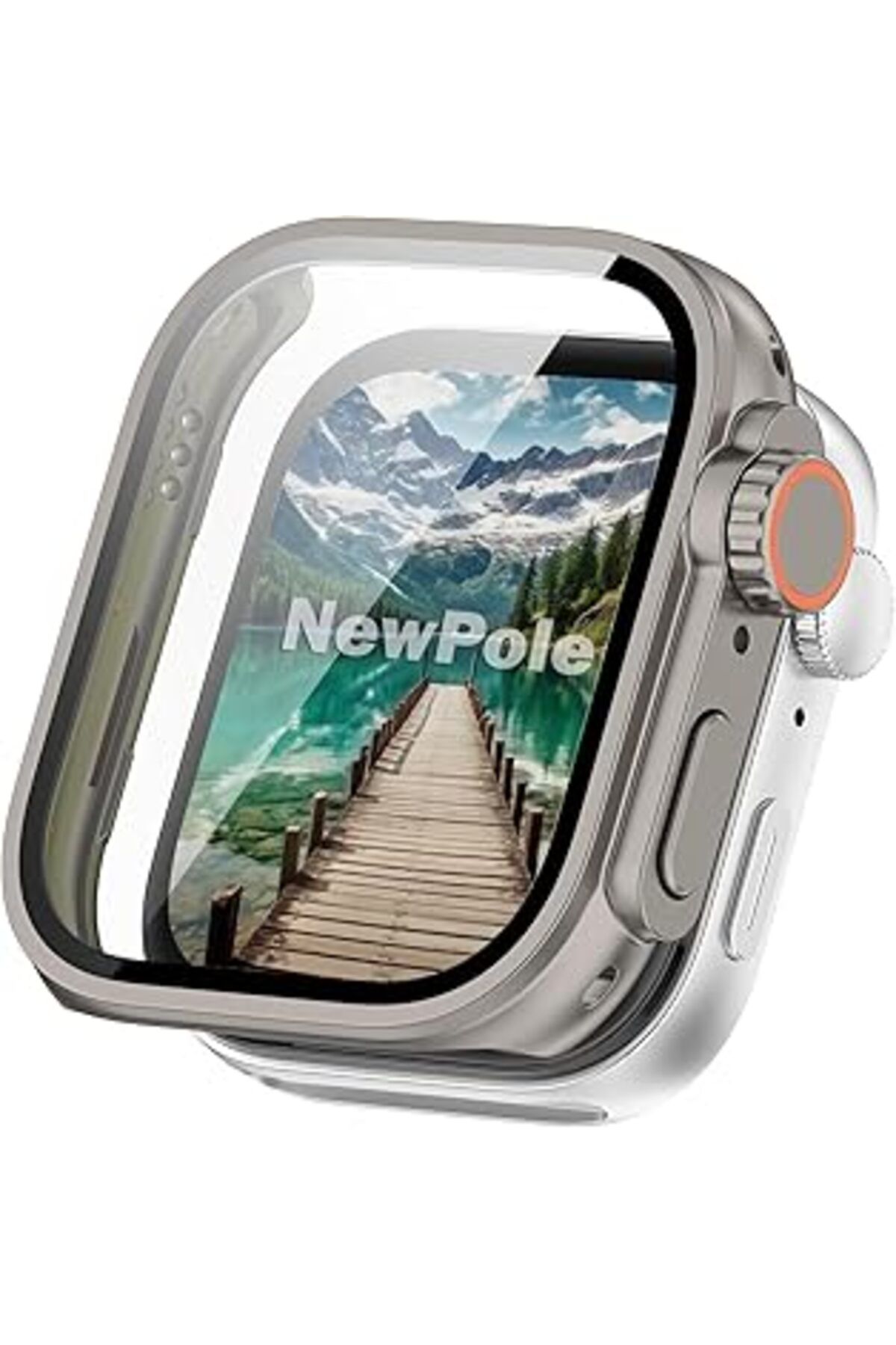 karadağsb Newpole Huawei Watch Fit 3 Için Ekran Koruyucu Kılıf Watch Ultra 2 Görünümü Veren Kılıf Tam Kaplaya