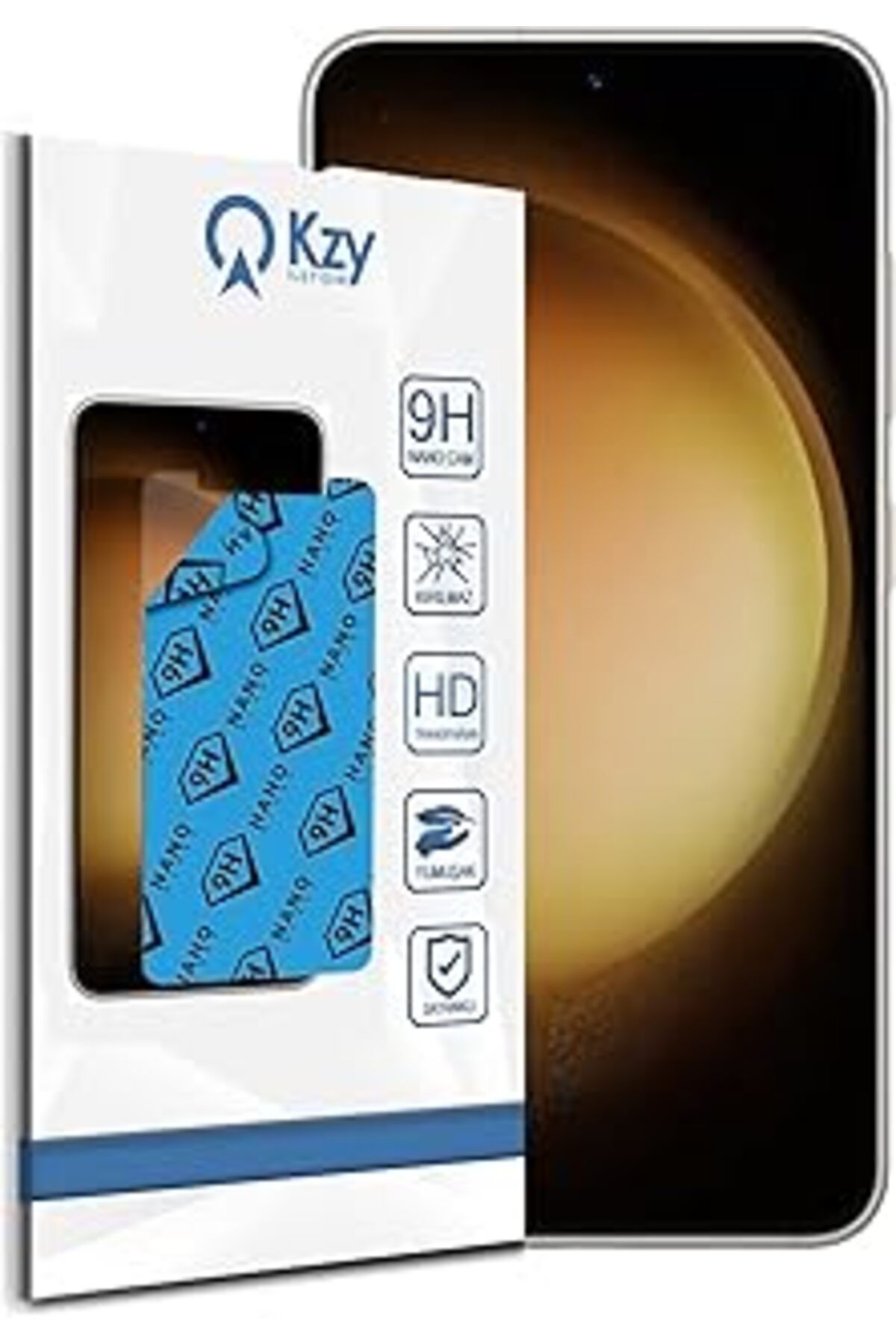 jupiter global bazaar Kzy Iletişim Samsung Galaxy S23 Ile Uyumlu Nano Ekran Koruyucu Kırılmaz Esnek Cam