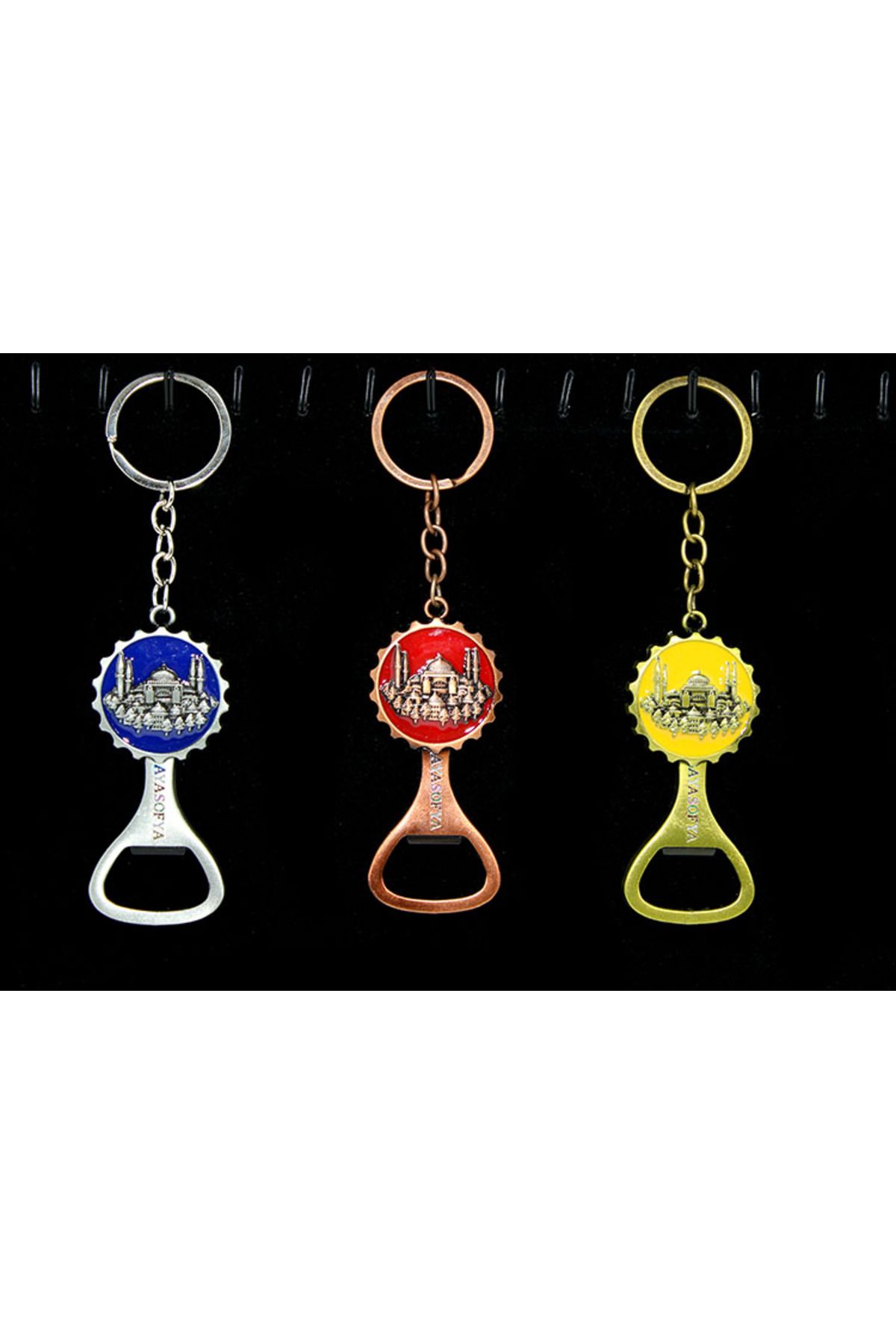 Allproduct Metal Ayasofya Anahtarlık Ve Açacak Model 2