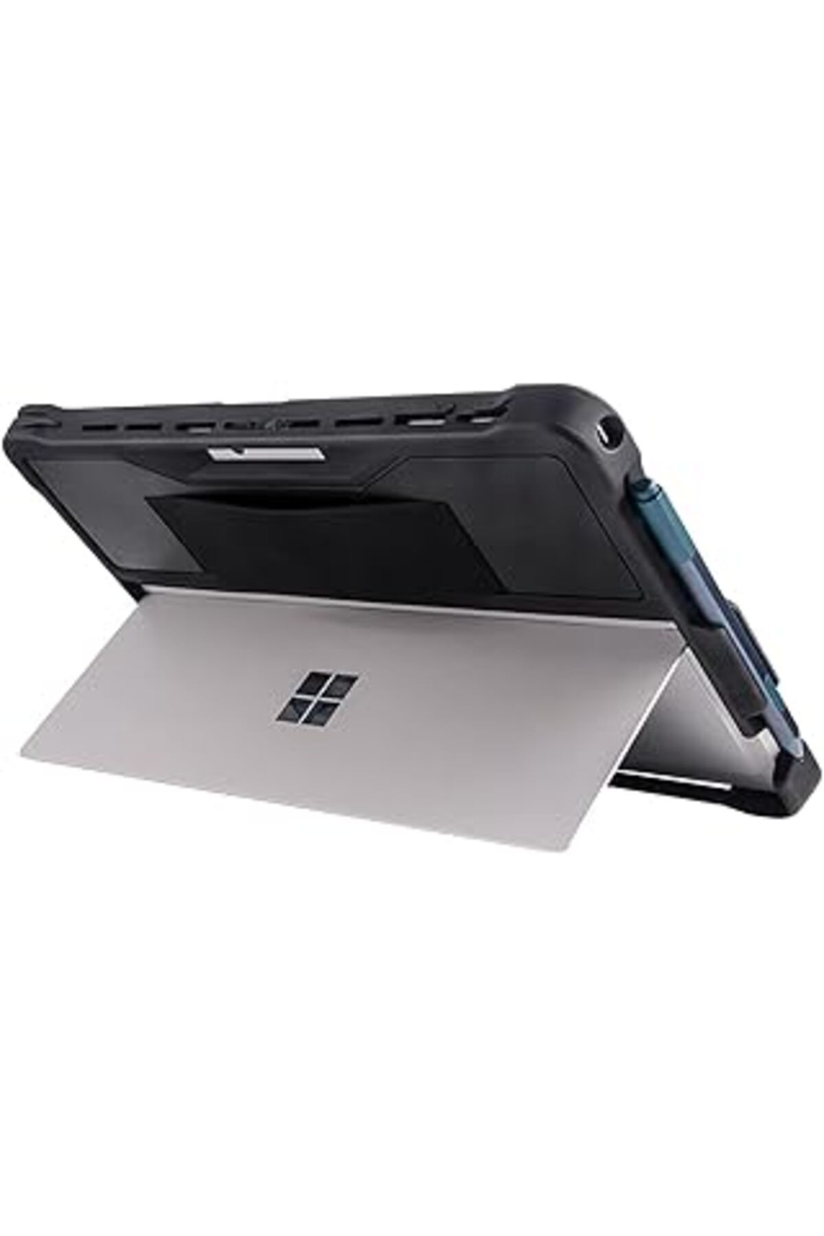 Pazarcan Mcstorey Surface Kılıf Microsoft Surface Pro Ile Uyumlu Pro 4-5-6-7 Için Koruma Kapak Kılıf Siyah