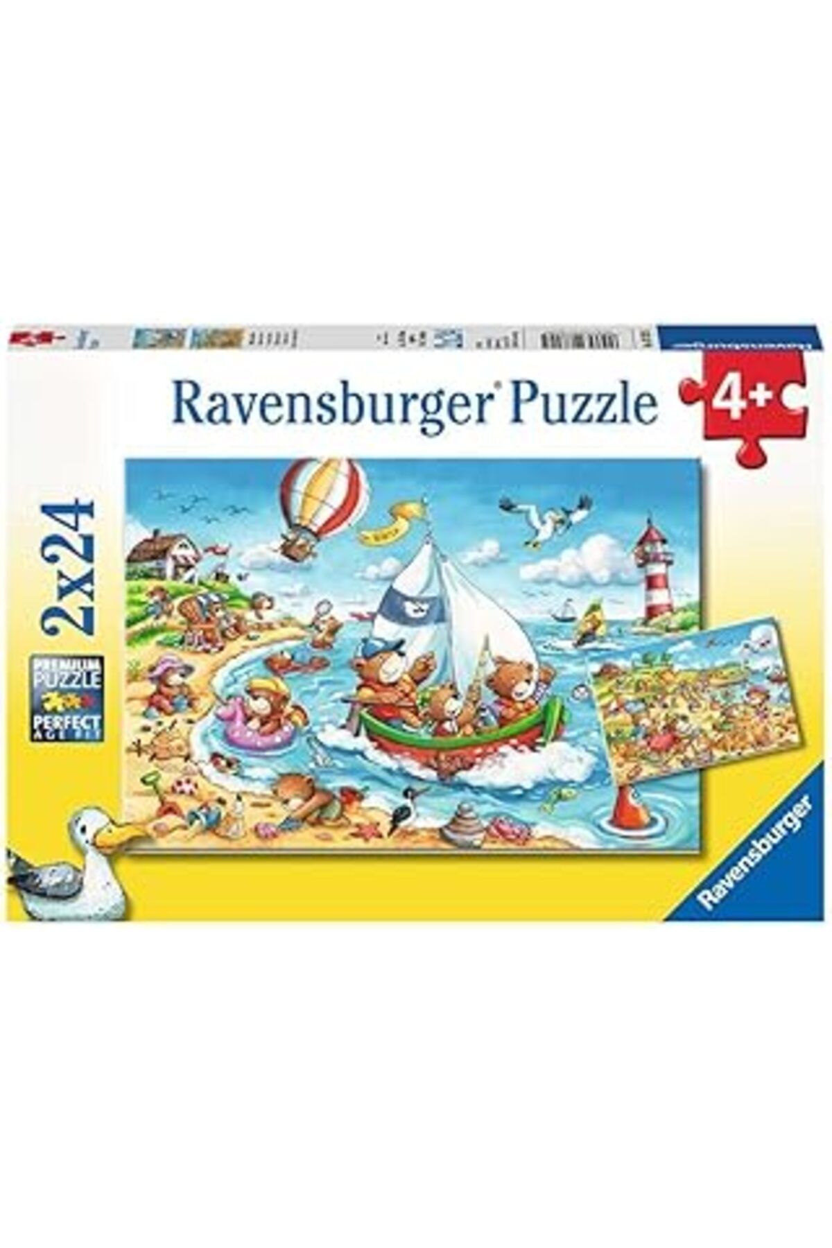 karadağsb Ravensburger 2X24 Parça Yapboz Seaside Holiday