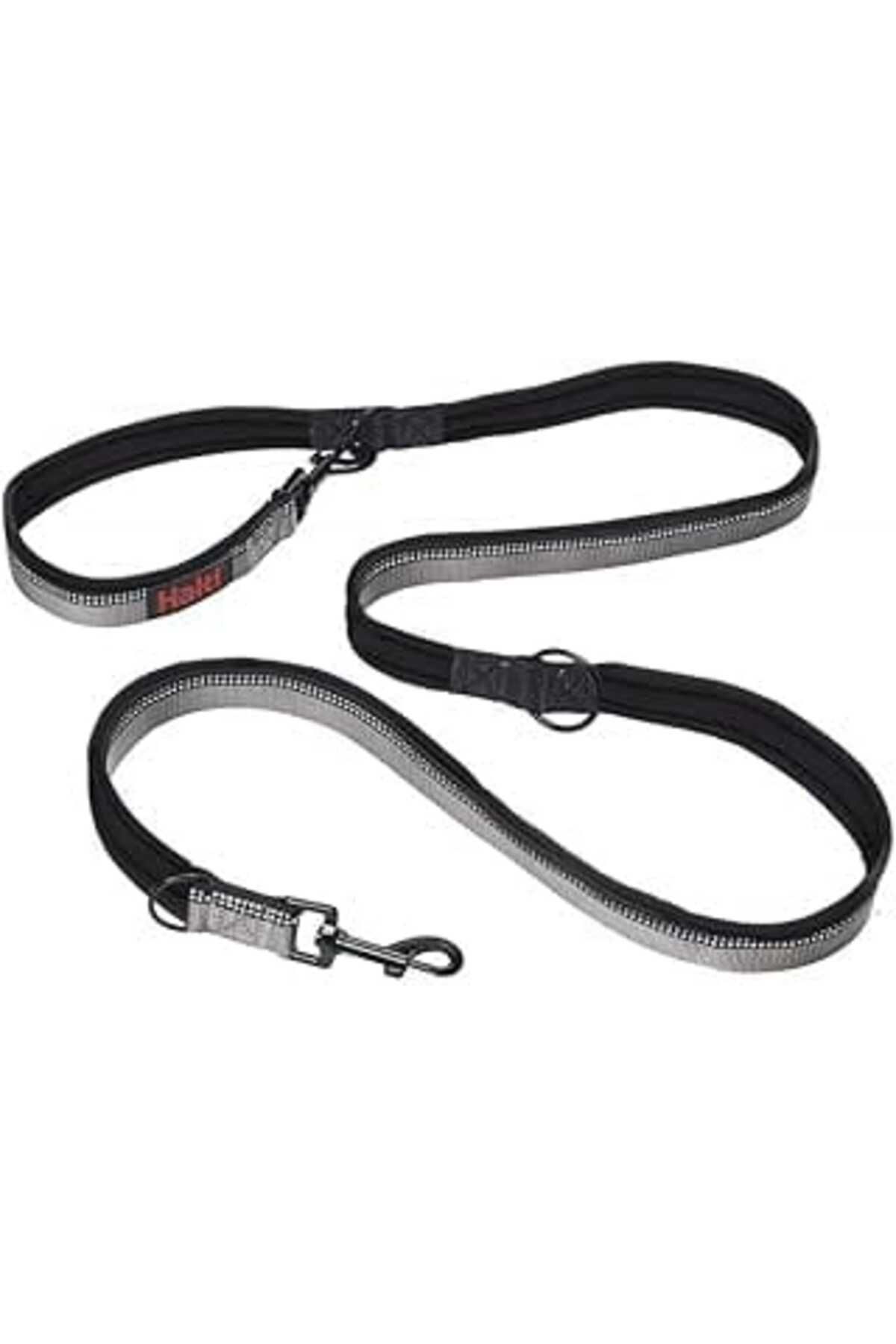 NZM TİCARET Company Of Animals Halti Çift Uçlu Köpek Gezdirme Kayışı, L Boy, Siyah, 2 M