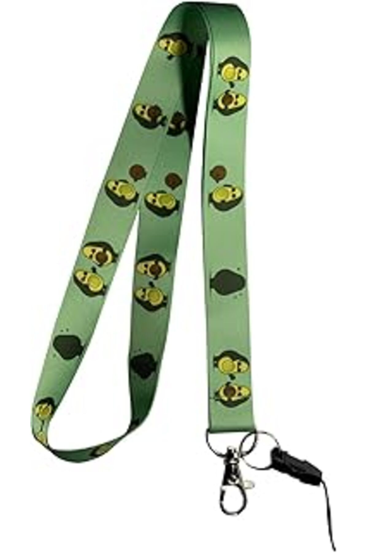 Mu Art Ahşap Stormistoretr Cute Avokado Boyun Ipi Ve Telefon Askısı
